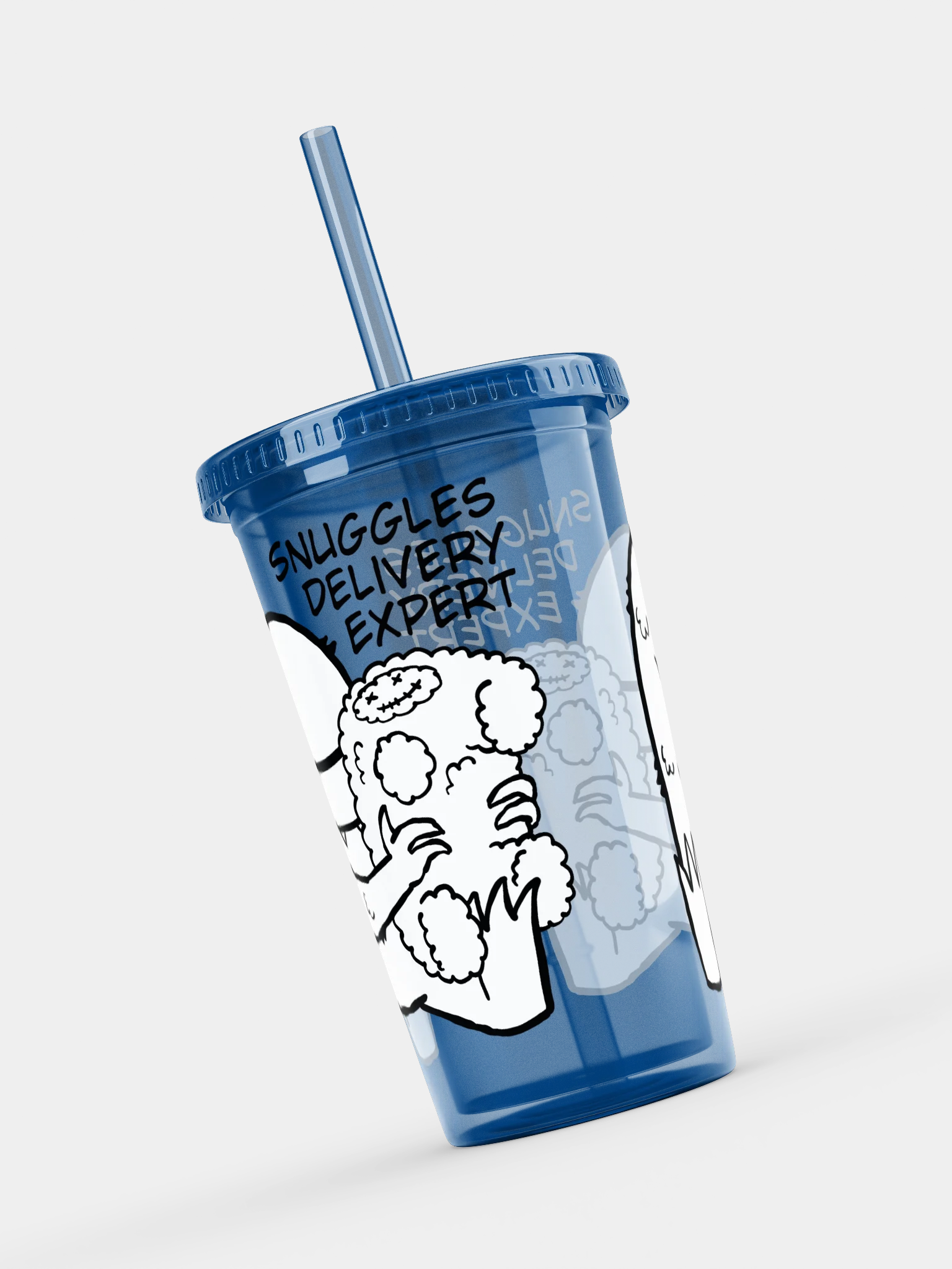 Snuggles Delivery Expert Plastic Tumbler product image (6)