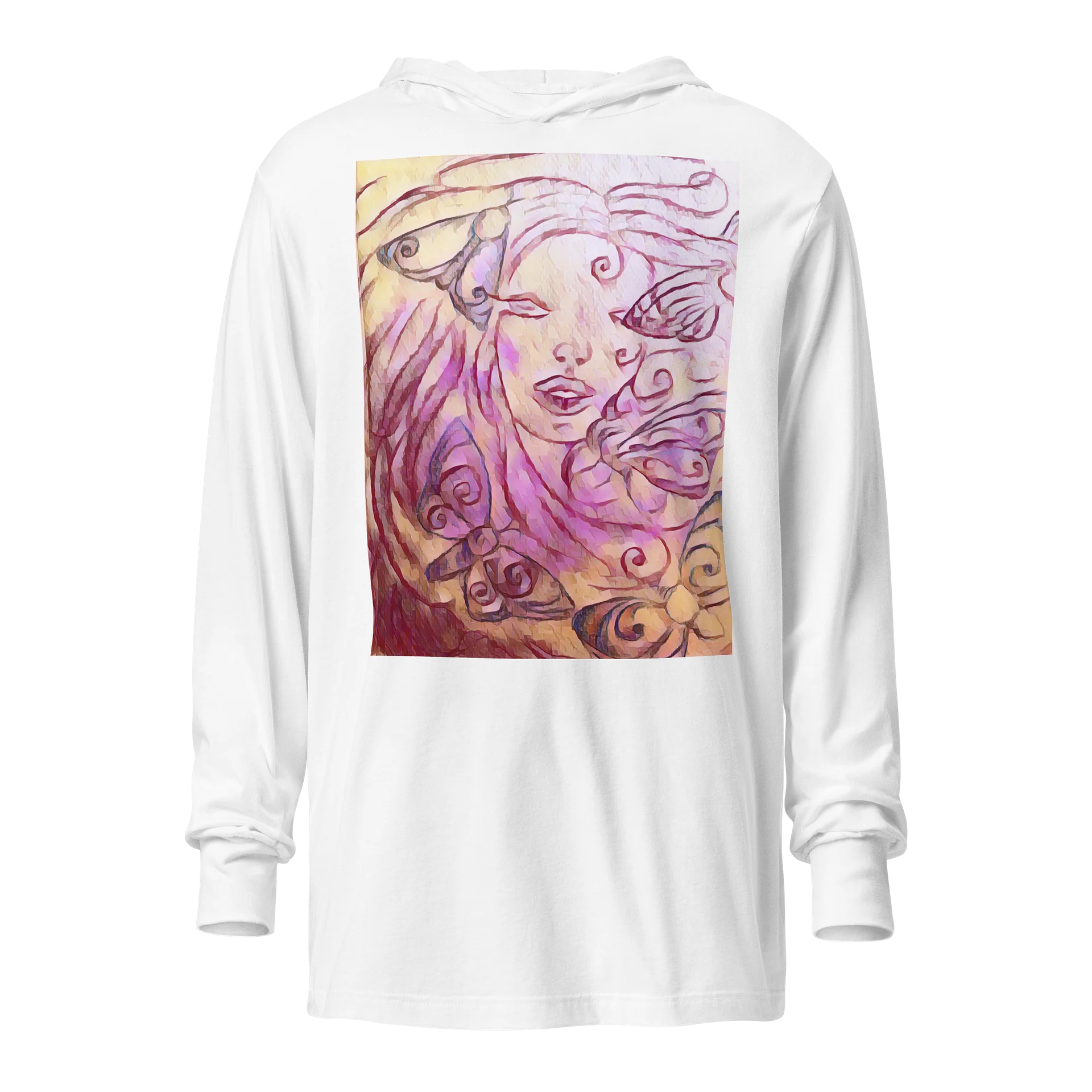 Aleia Rose Goddess Hooded Longsleeved Tee product image (1)