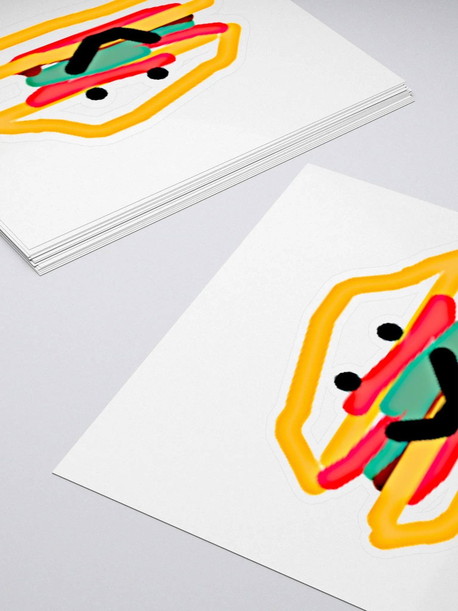 Hamburger Sticker product image (4)