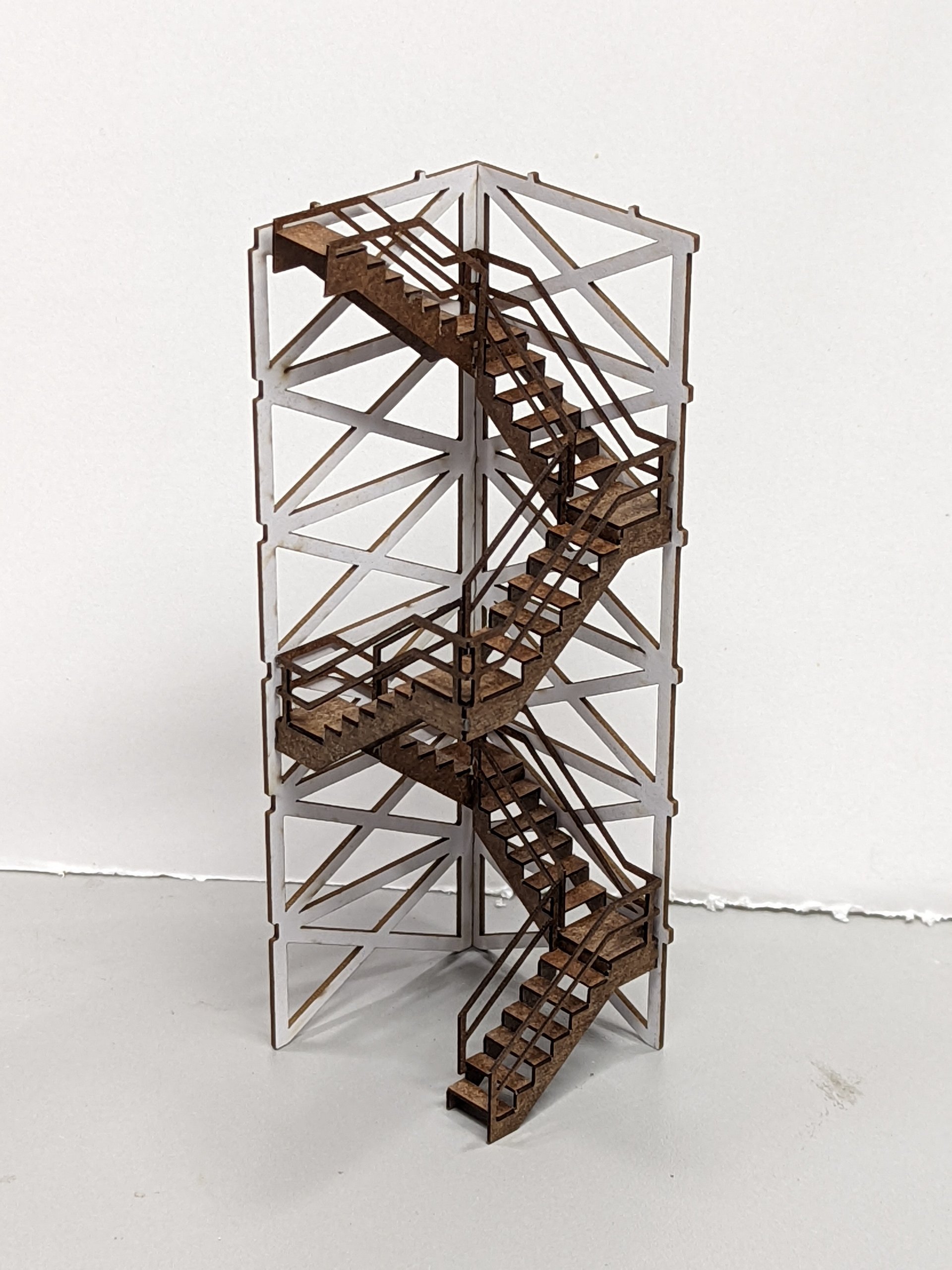 HO Fire Tower with Stairs product image (3)