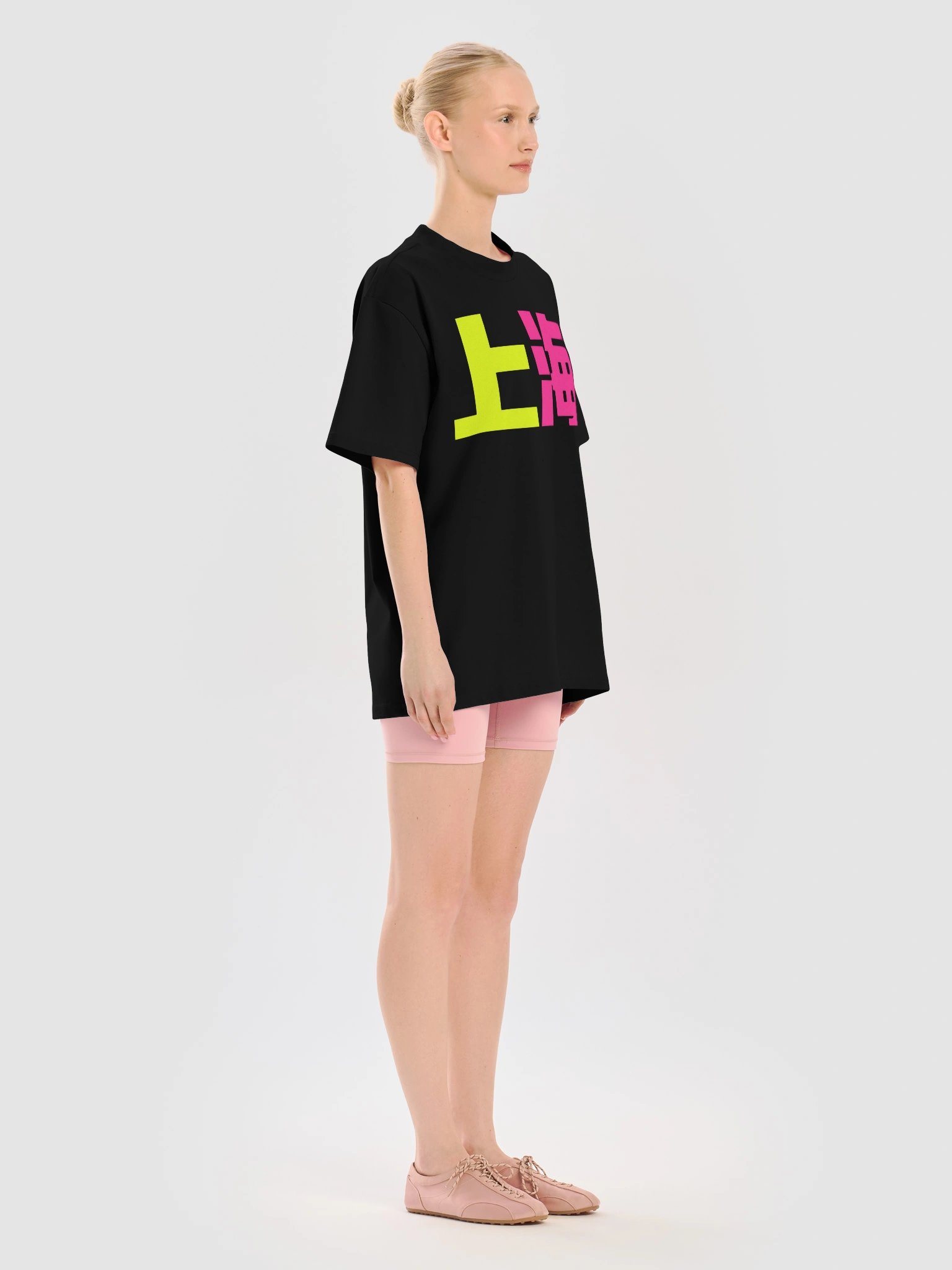 SHANGHAI Bold Block Graphic Heavy T-Shirt product image (11)