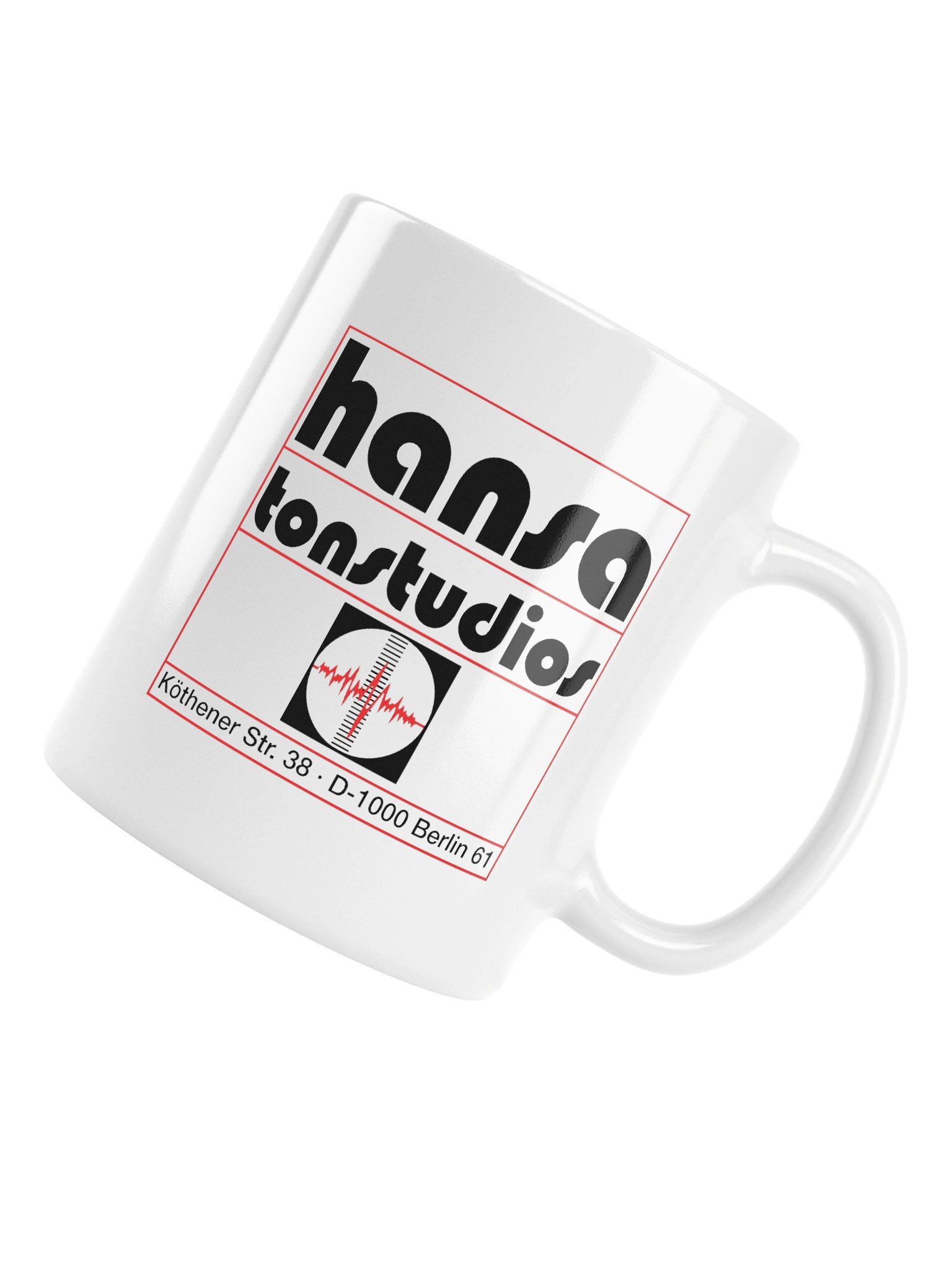 White Vintage Logo Ceramic Mug product image (6)