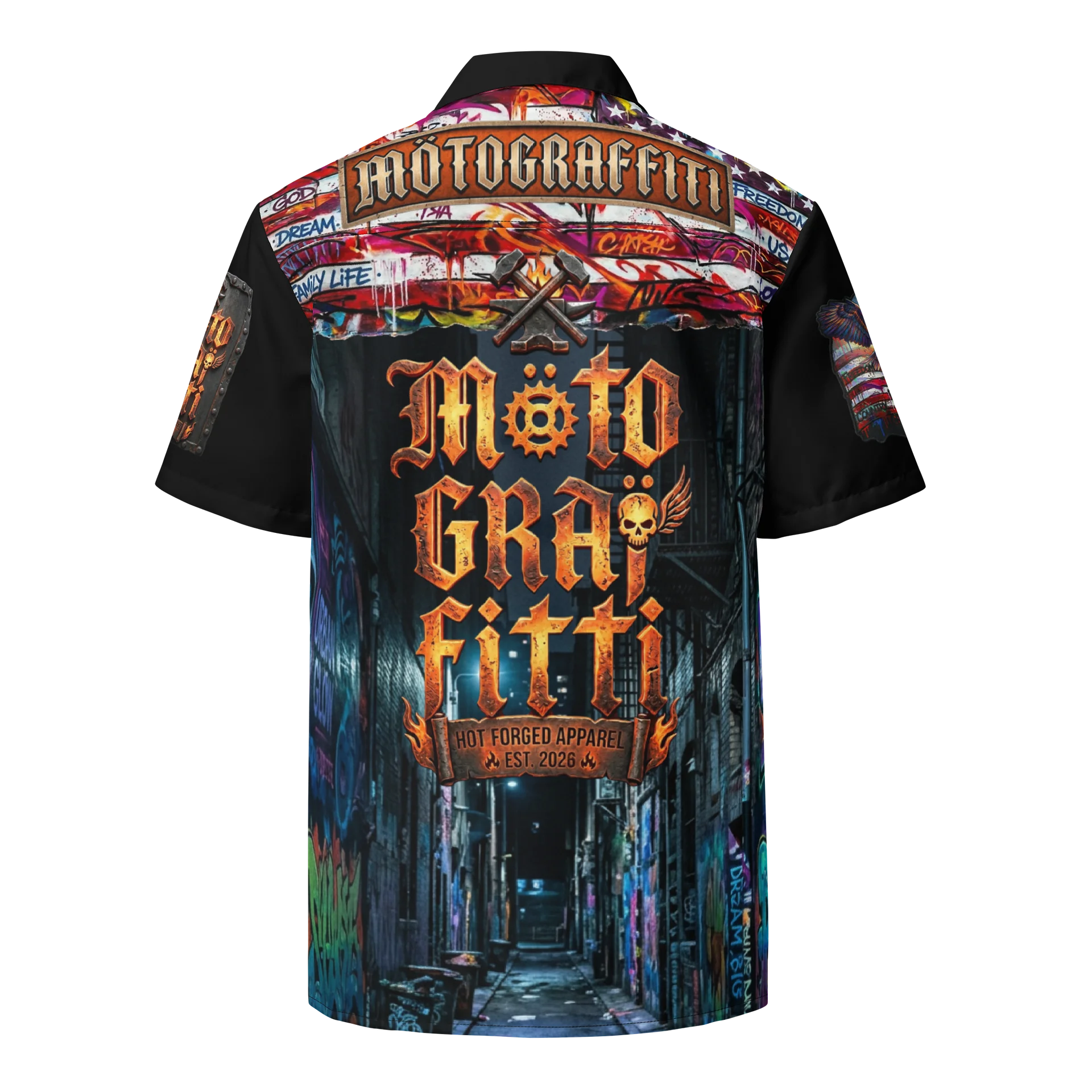 MötoGraffitti Club Shirt Graffitti Alley product image (2)
