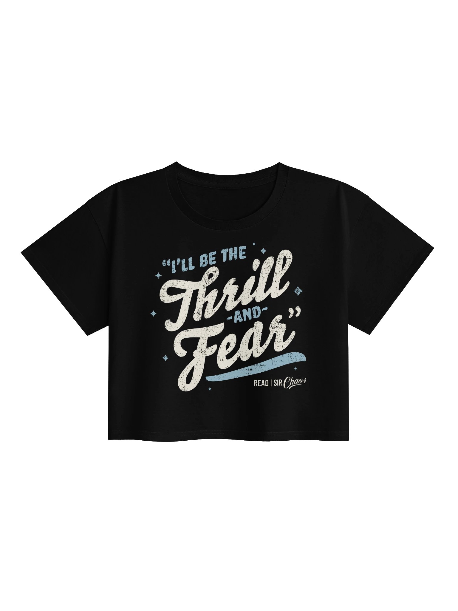 Thrill and Fear Cropped Tshirt product image (1)