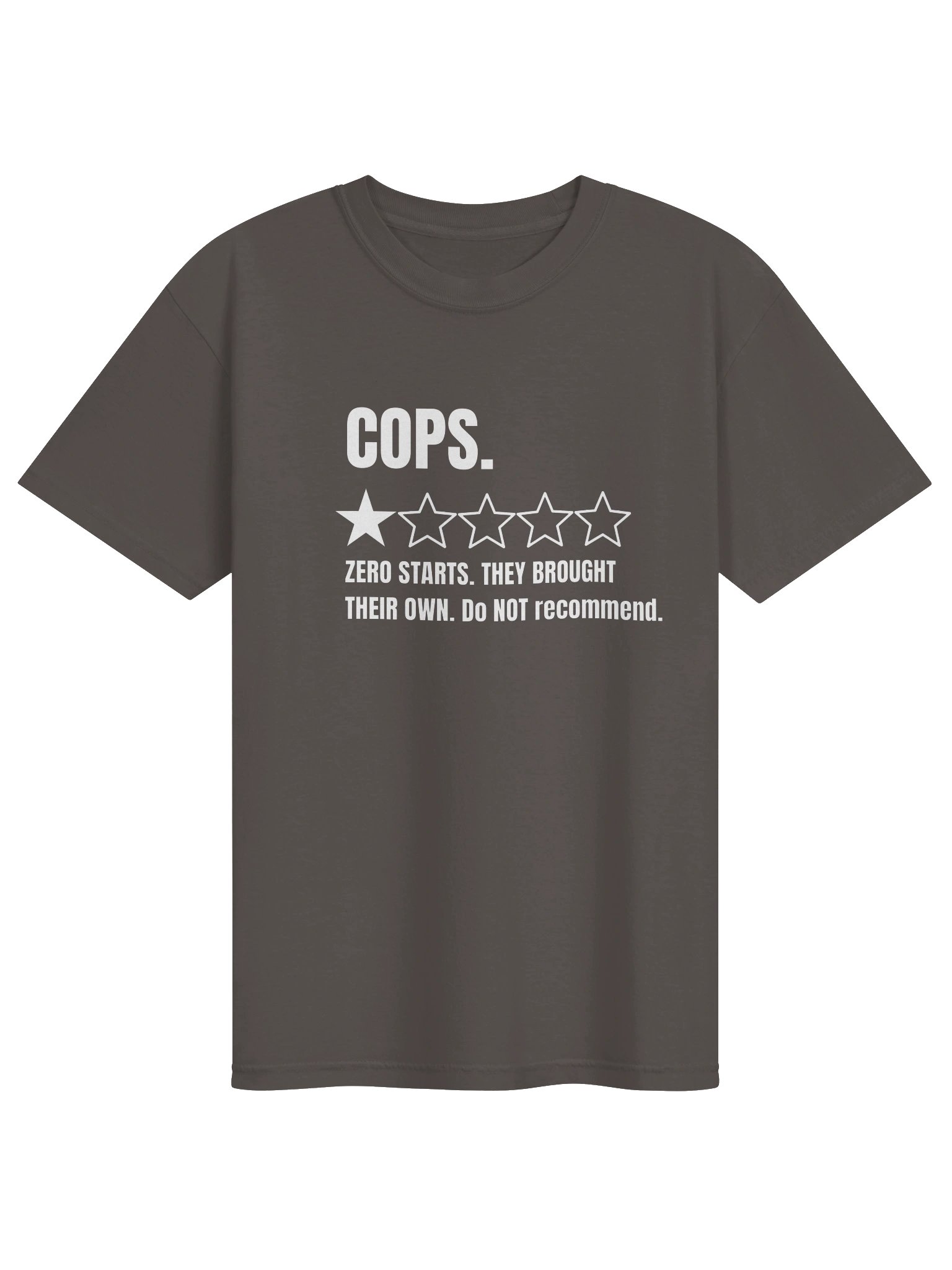Cops. Review Men’s Graphic T-Shirt. product image (2)