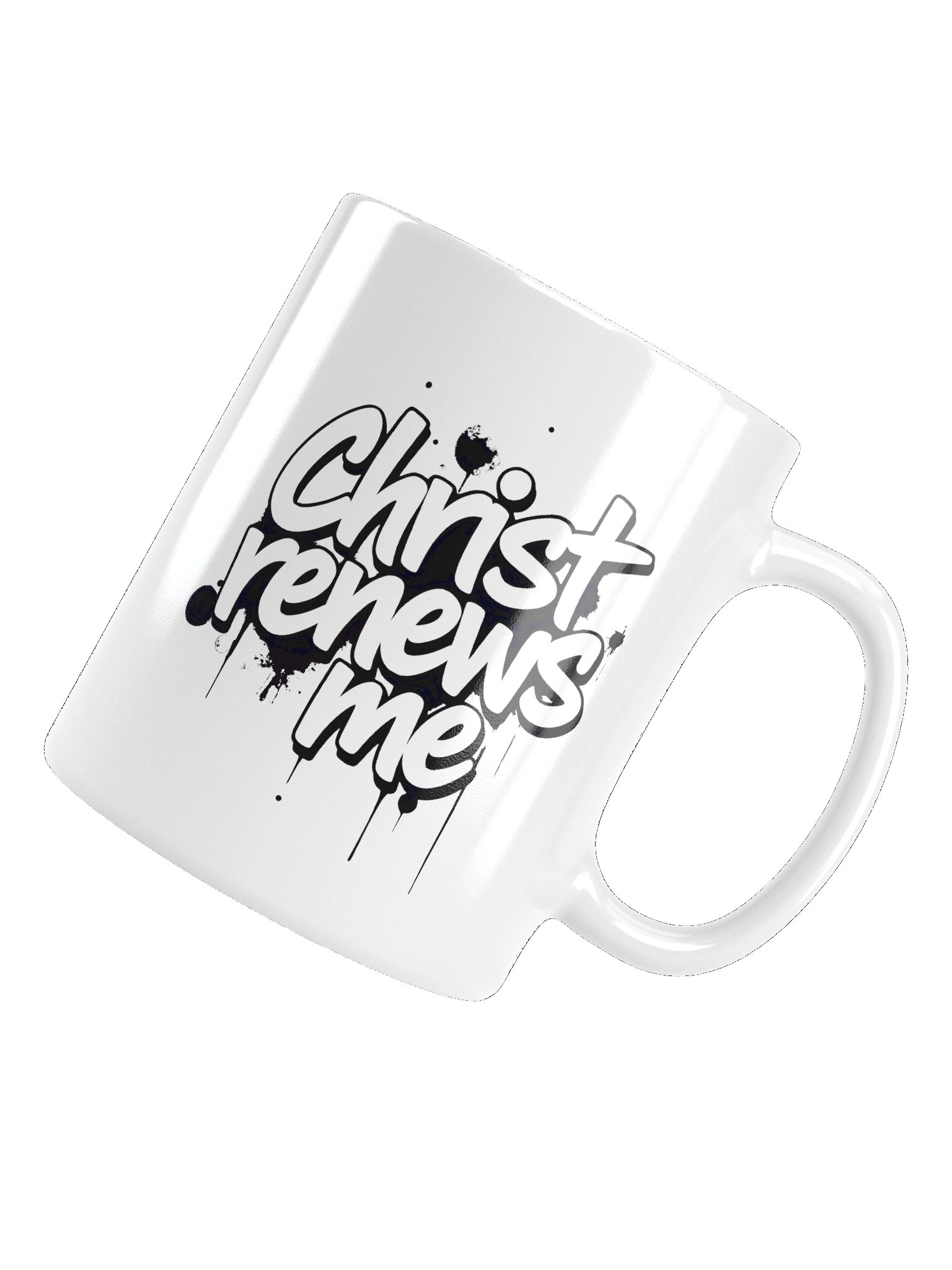 Christ Renews Me Graffiti Mug product image (5)