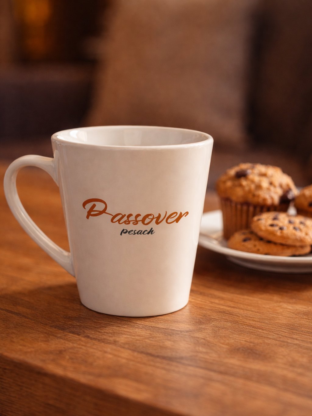 Passover | Pesach — Feast Days Latte Mug product image (1)