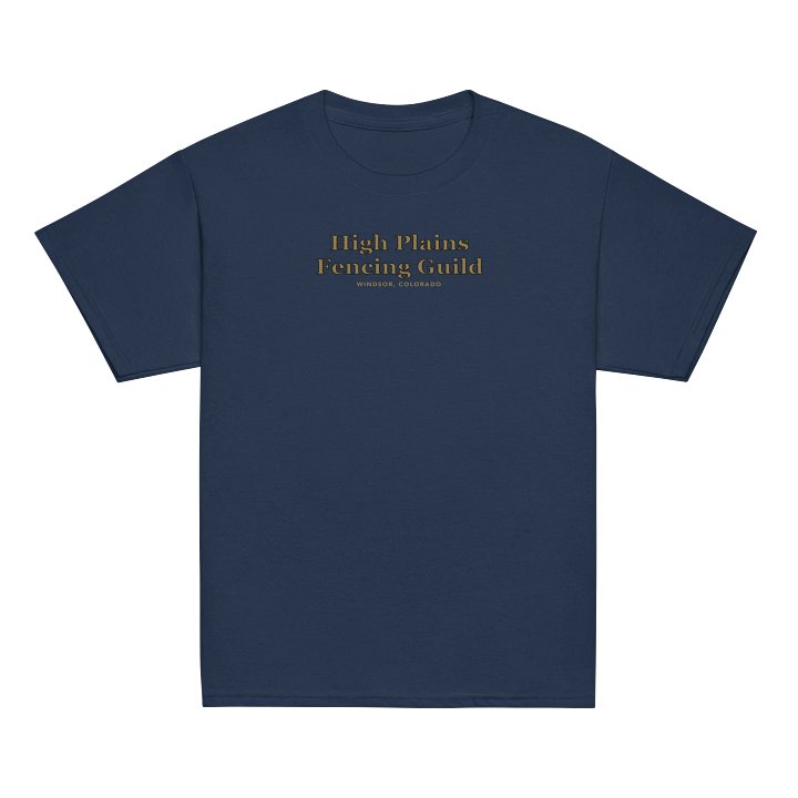 High Plains Fencing Guild Youth Tee product image (1)