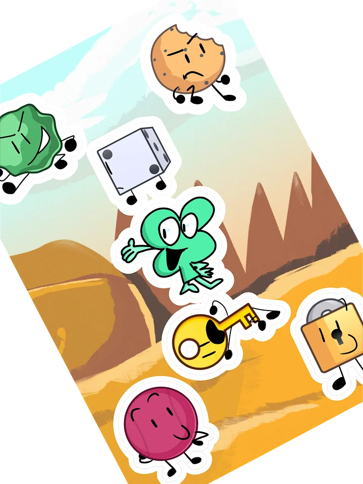 CLOVEY'S SHOW - Sticker Sheet product image (1)