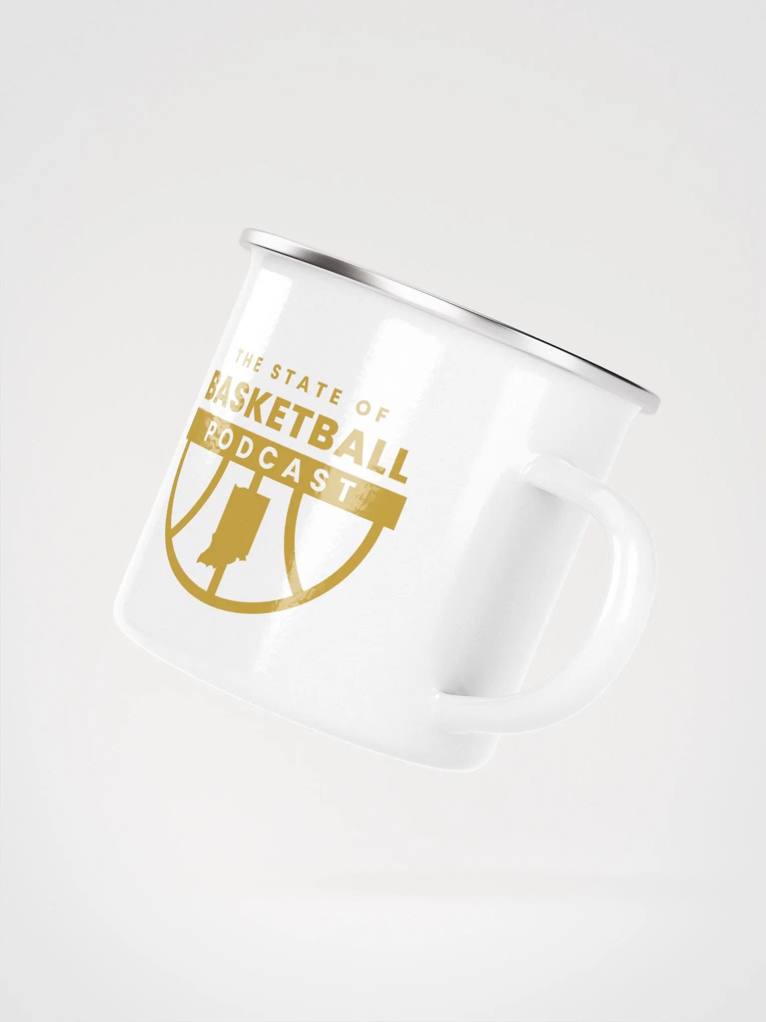 Logo Enamel Mug product image (3)