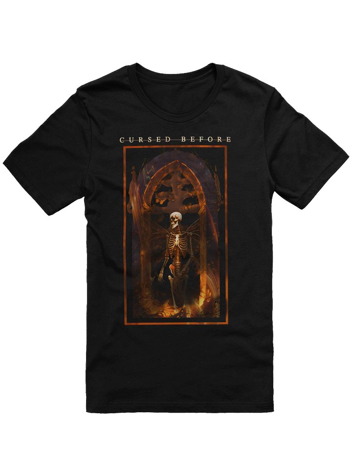 Cursed Before front print unisex t-shirt product image (1)