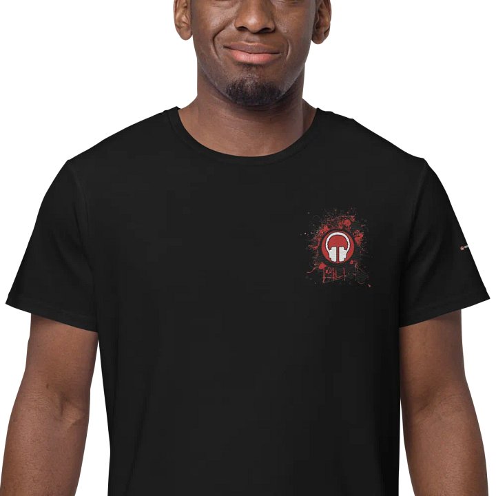 Printful Premium Iconic Paint Splat Headphones Heavyweight Cotton T-Shirt product image (1)