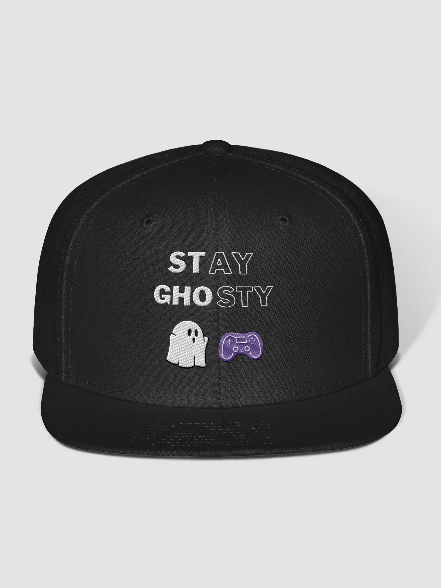 Stay Ghosty Gamer Snapback Cap product image (19)