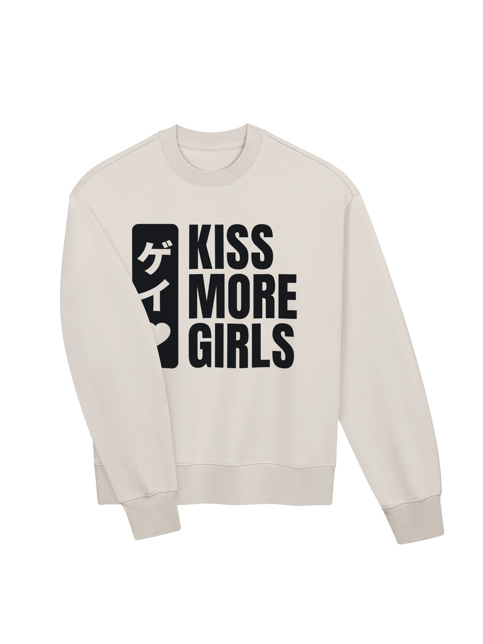 GAY | KISS MORE GIRLS - HEAVY WEIGHT CREWNECK product image (3)