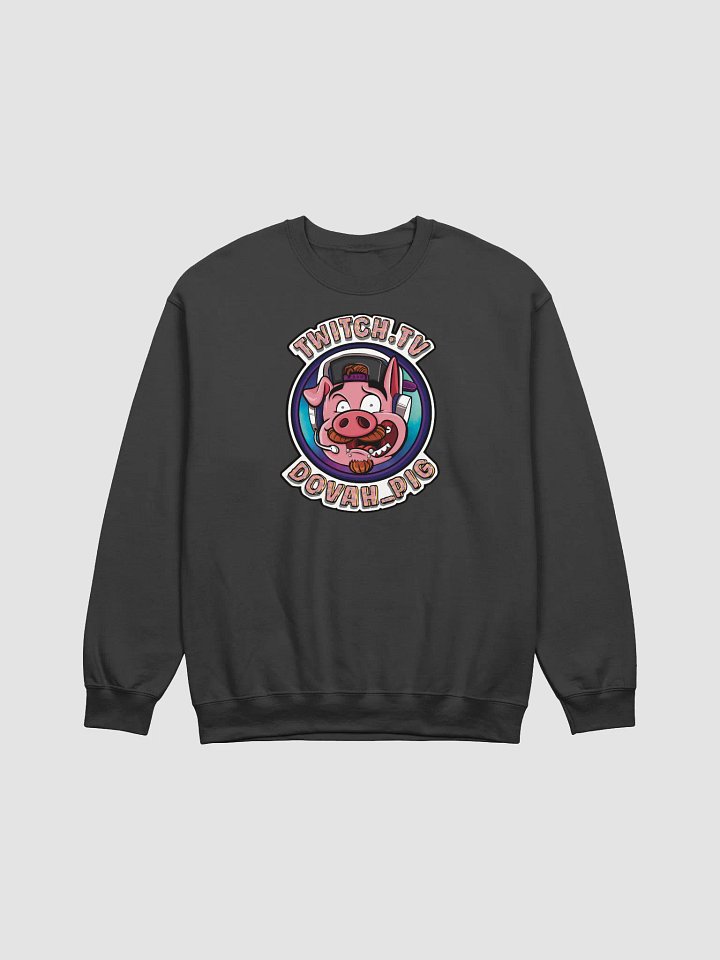 Dovah Pig Twitch Logo Crewneck Sweatshirt product image (1)
