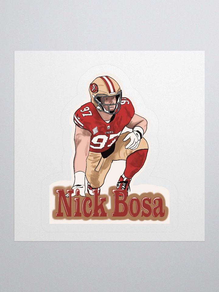 49ers Bosa Sticker product image (1)