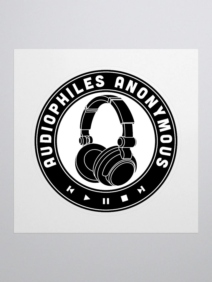 Audiophiles Anonymous Retro Sticker product image (3)