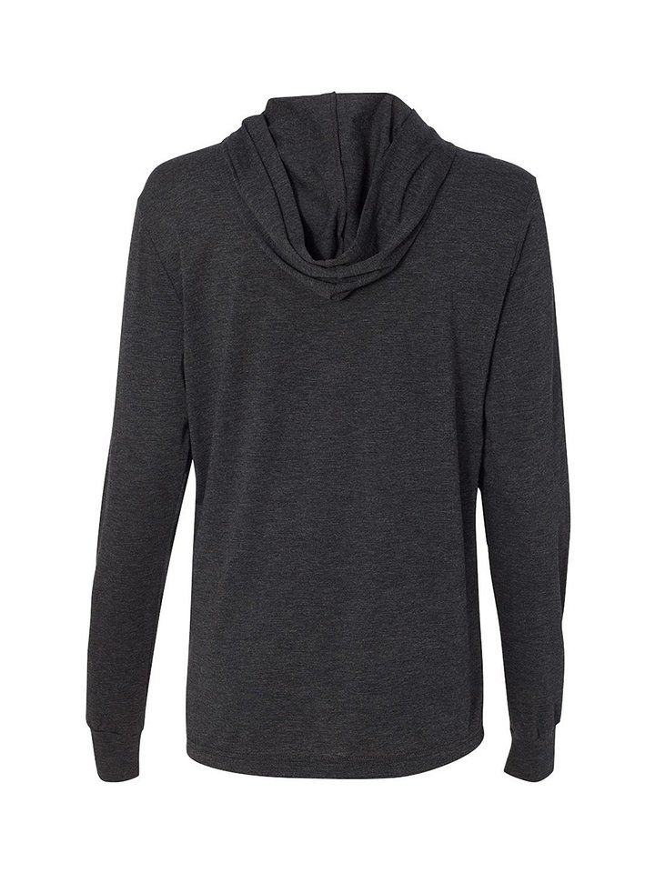 BELLA + CANVAS - Jersey Hooded Long Sleeve Tee product image (2)