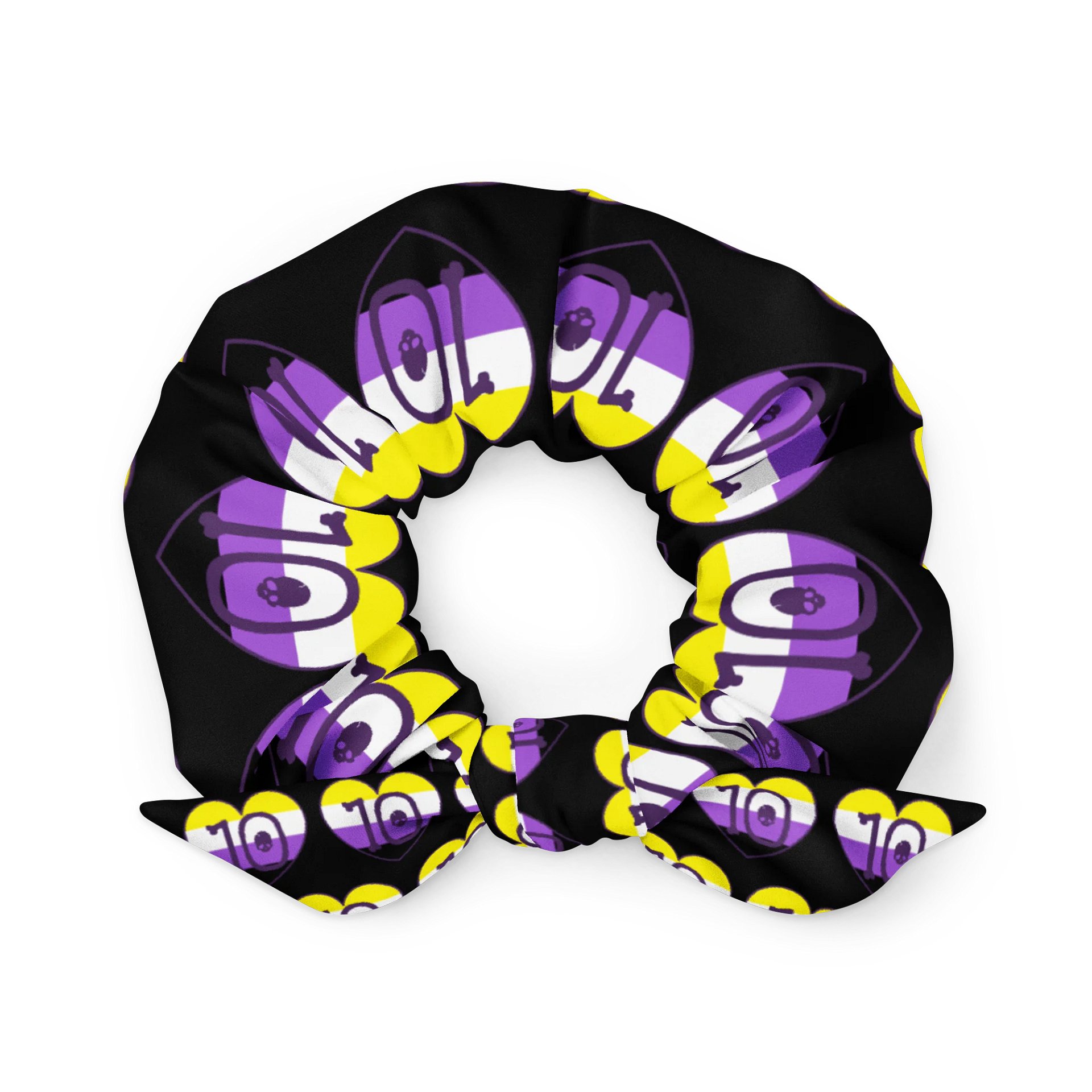 Nonbinary Pride Scrunchie product image (1)