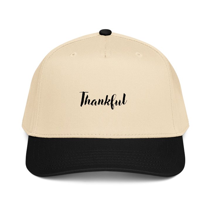 Thankful Script Baseball Cap product image (1)