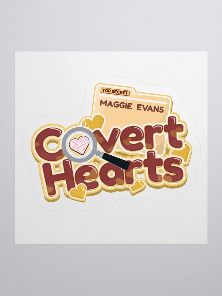 Covert Hearts Logo Sticker product image (1)