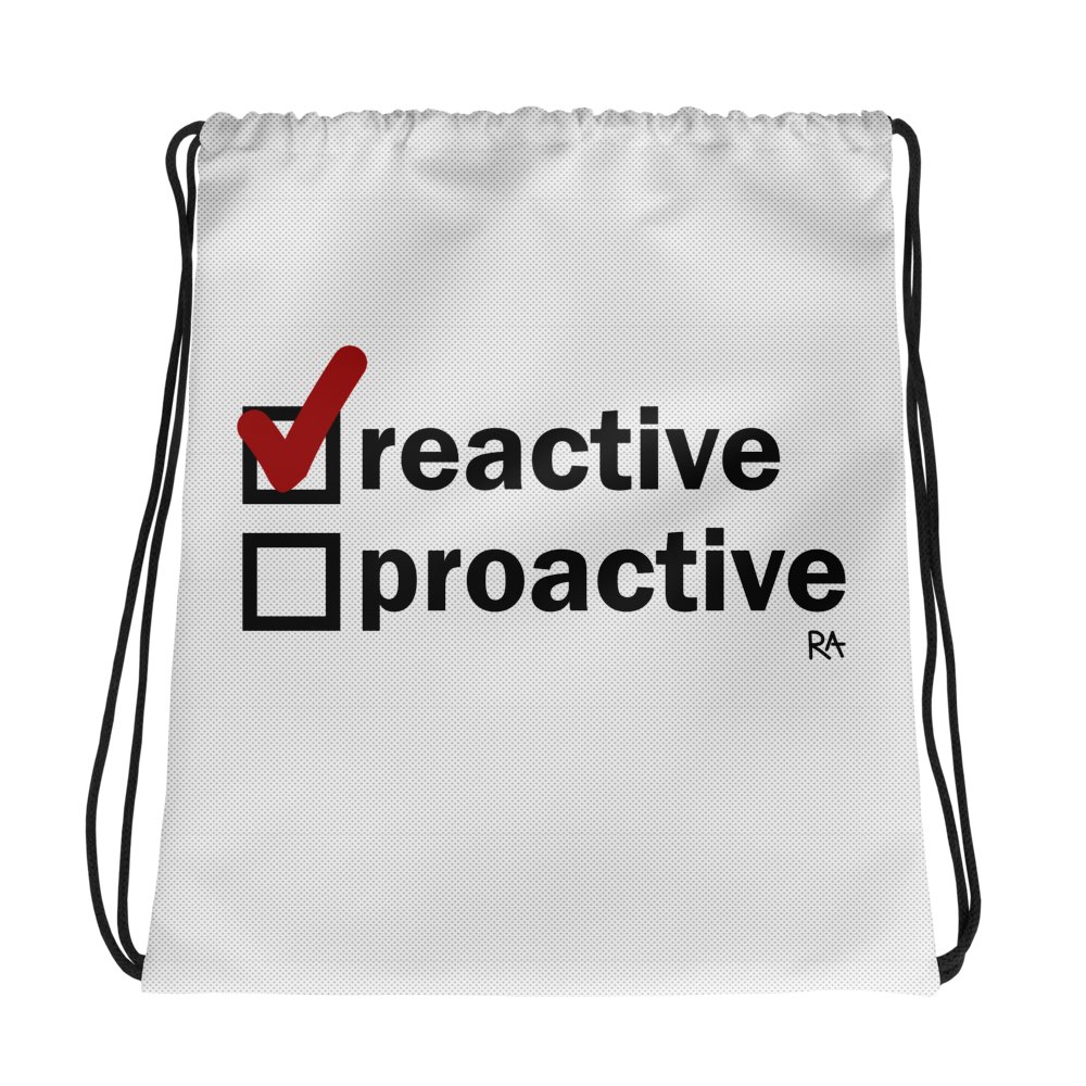 Reactive - Drawstring Bag product image (1)