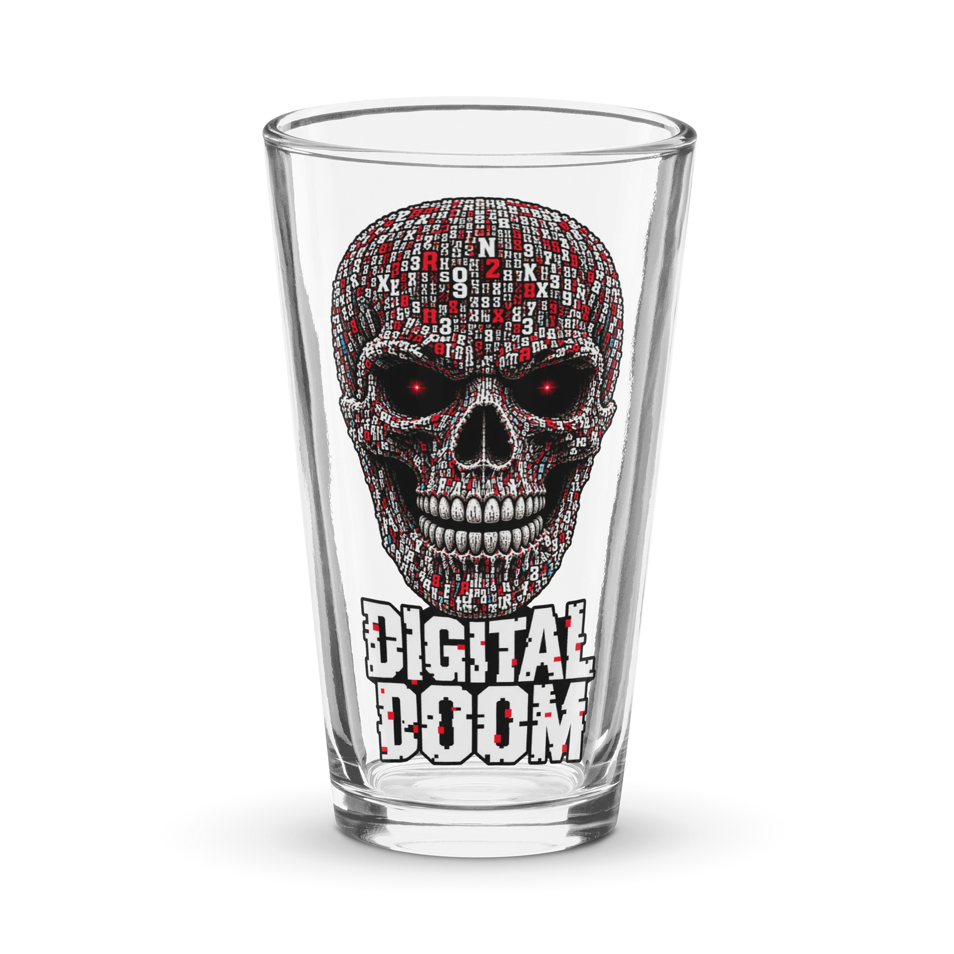Digital Doom Beer Glass product image (1)
