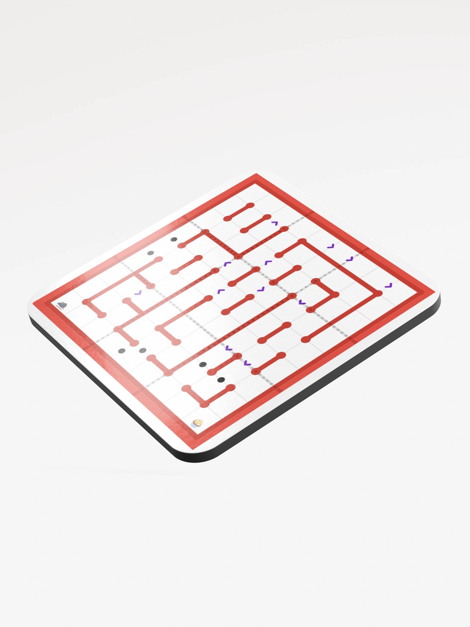 Rat Run Coaster Red product image (3)