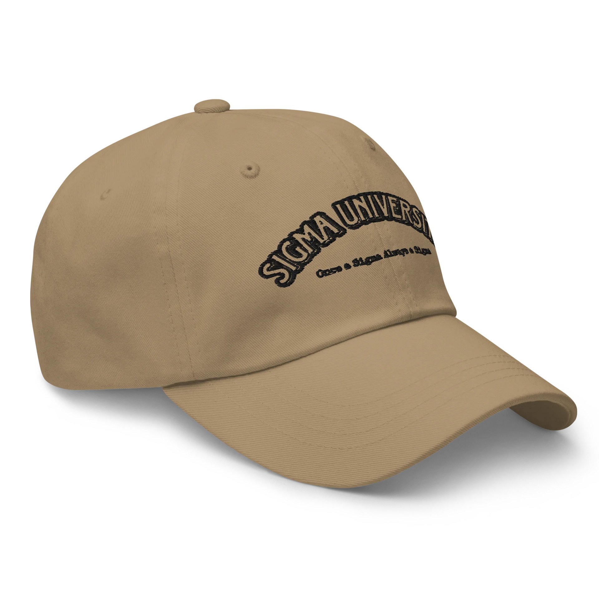 Sigma University Hat (Black Text) product image (7)
