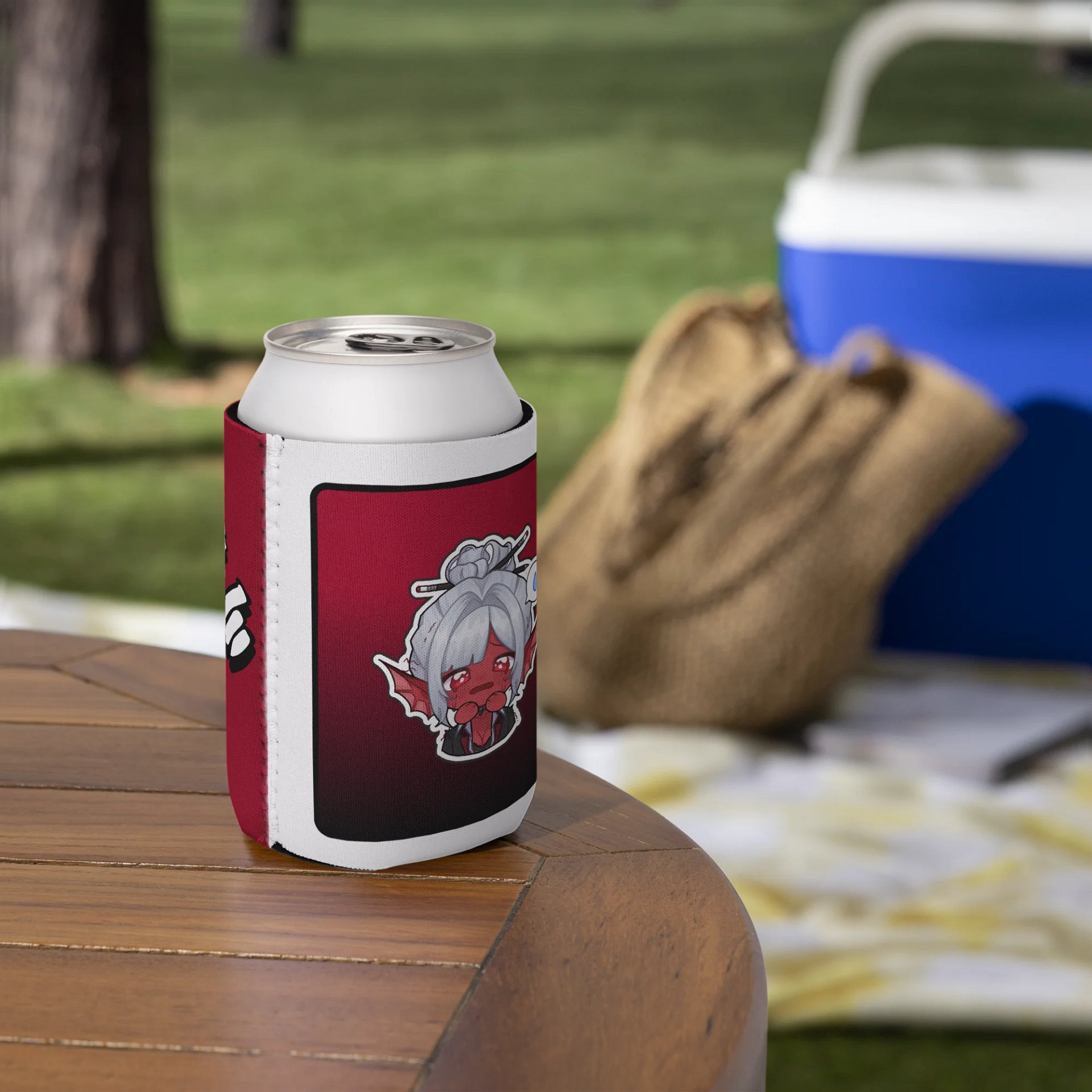 Hydrate Emote Coozie (Red) product image (6)