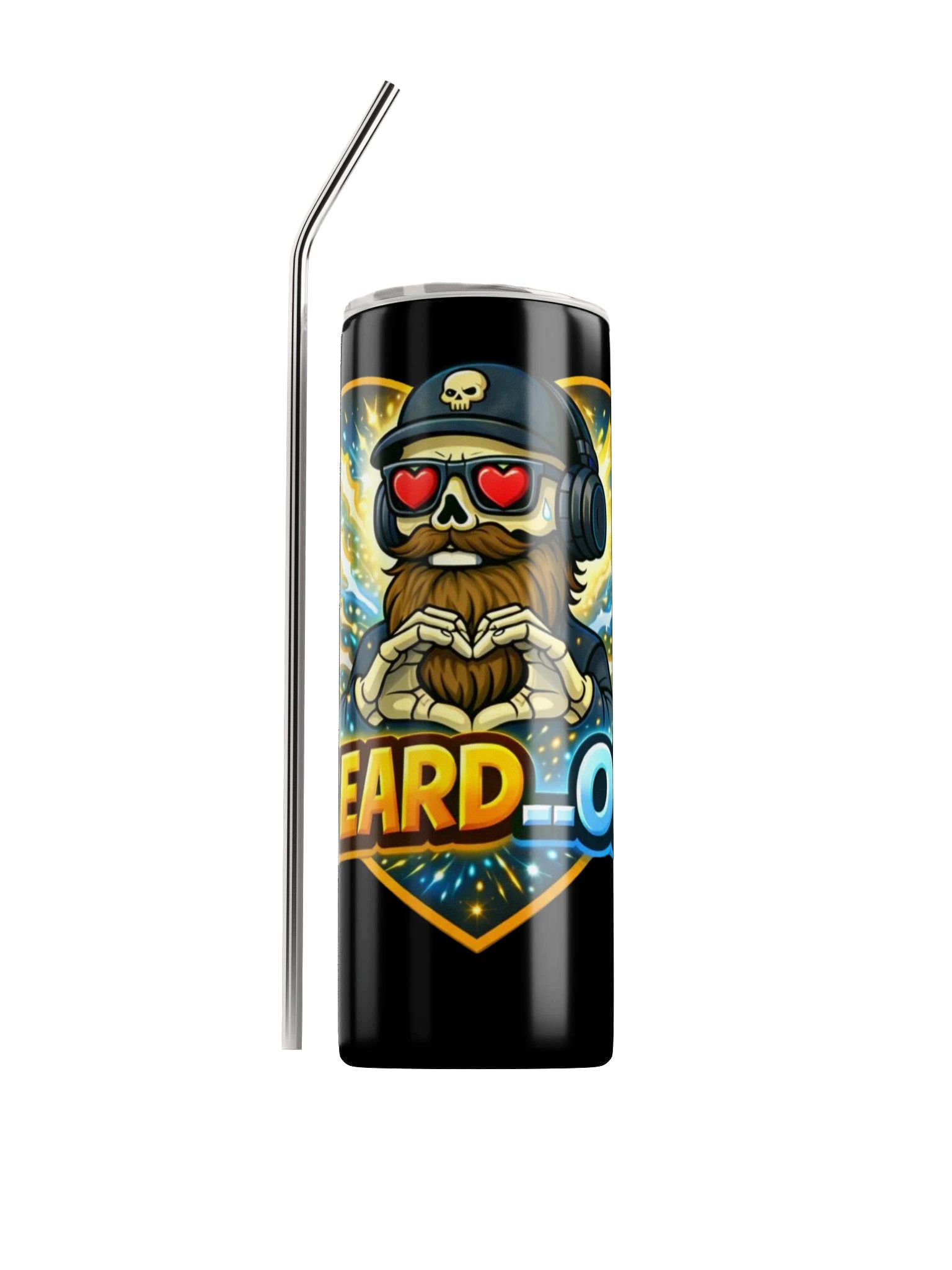 Beard__Oh Stainless Steel Tumbler product image (1)