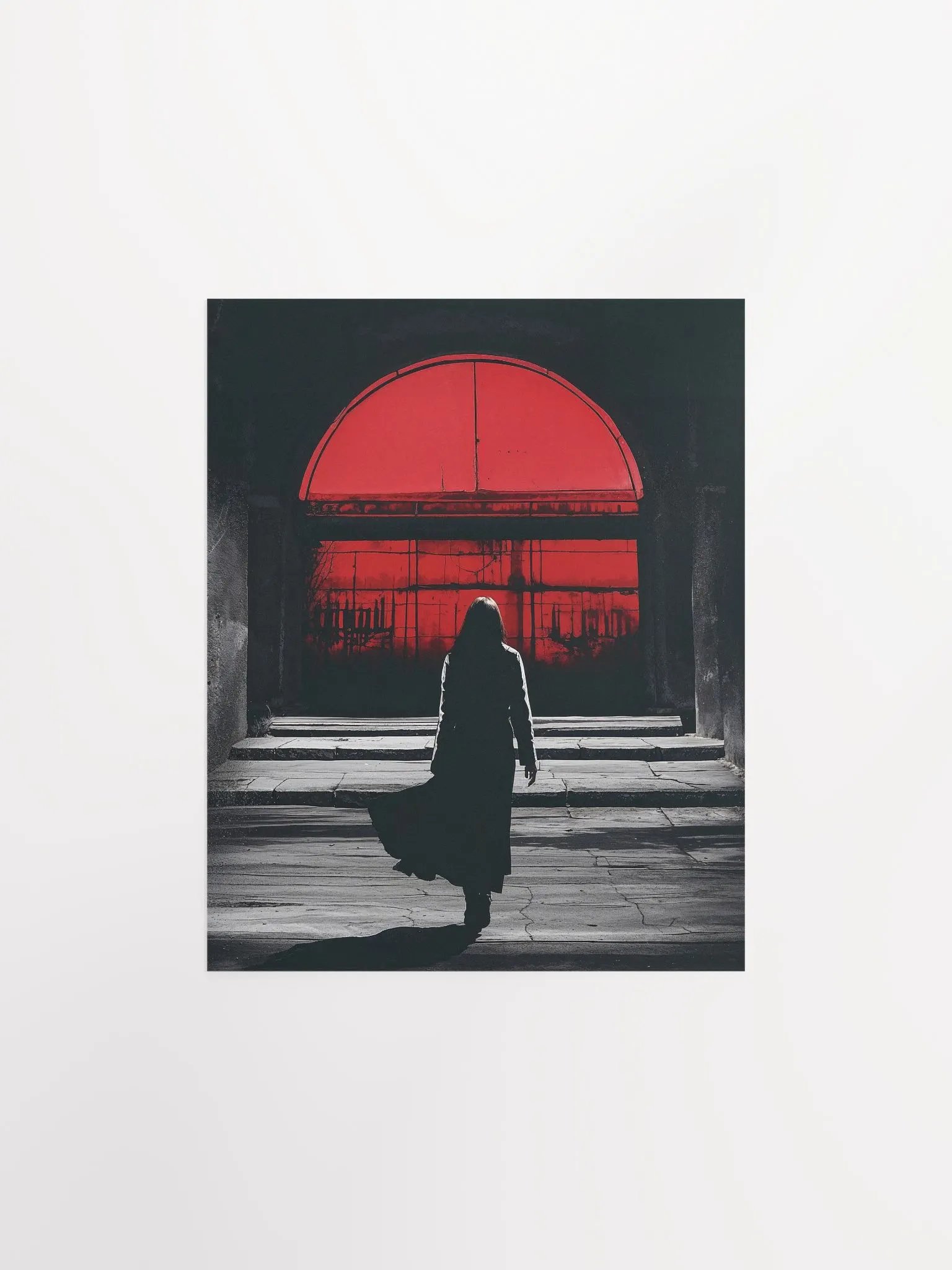 Crimson Silhouette Poster product image (4)