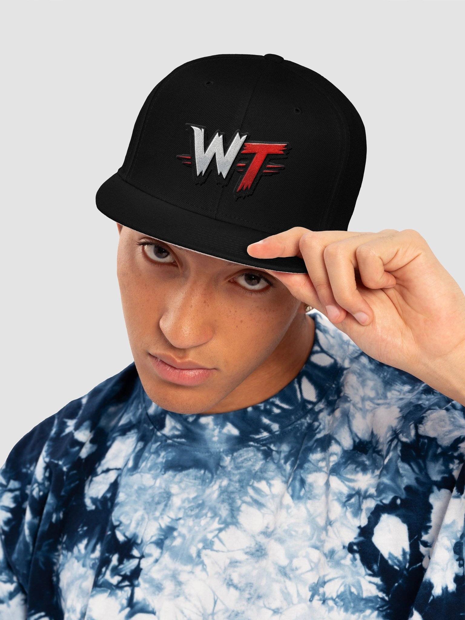 WrestleTapes Red/Black Hat product image (5)