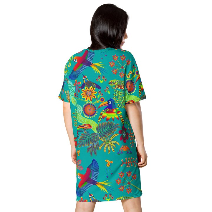 Rainforest Animals T Shirt Dress product image (2)