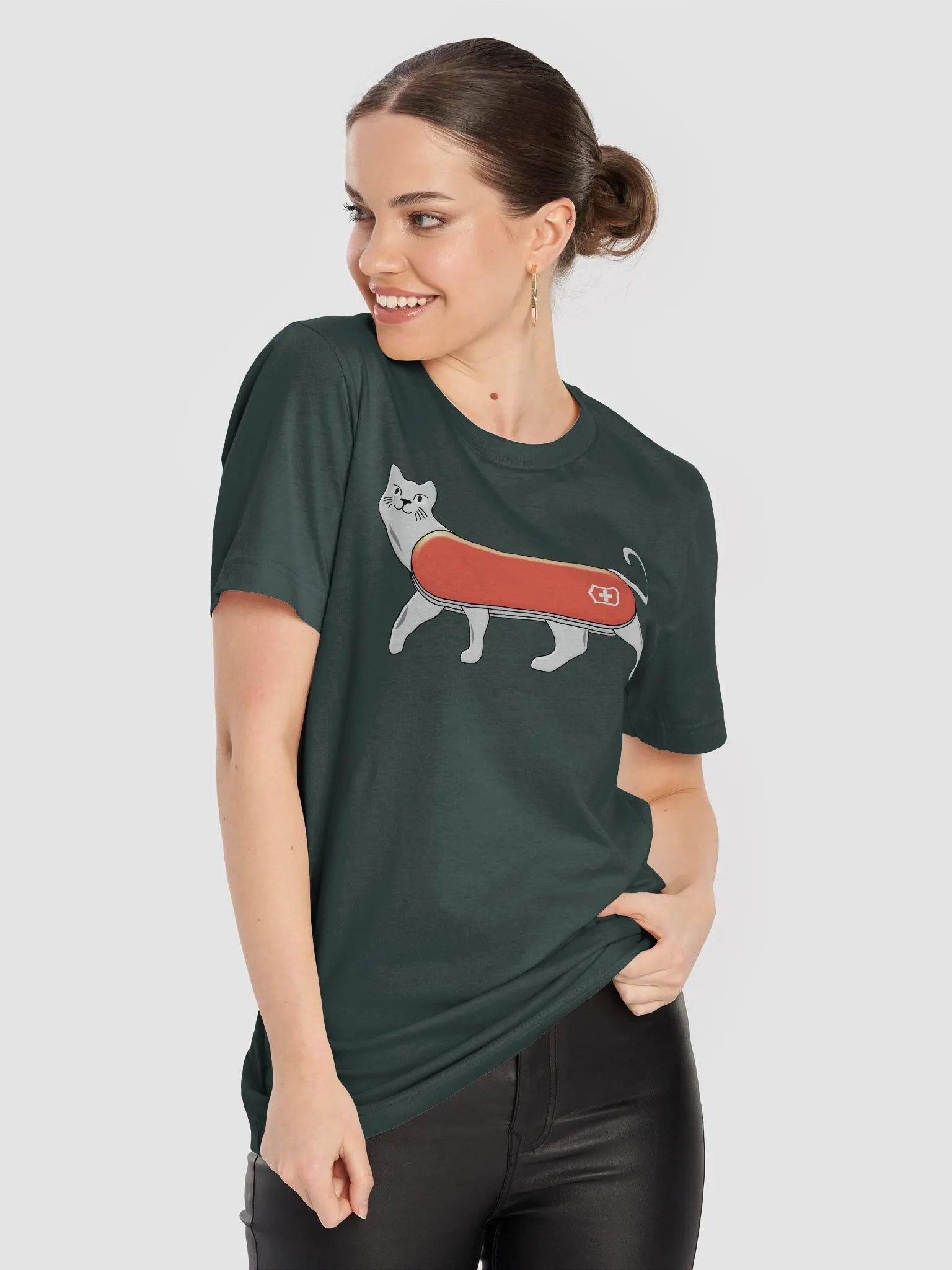 Swiss Knives Lightweight Unisex T-Shirt product image (2)