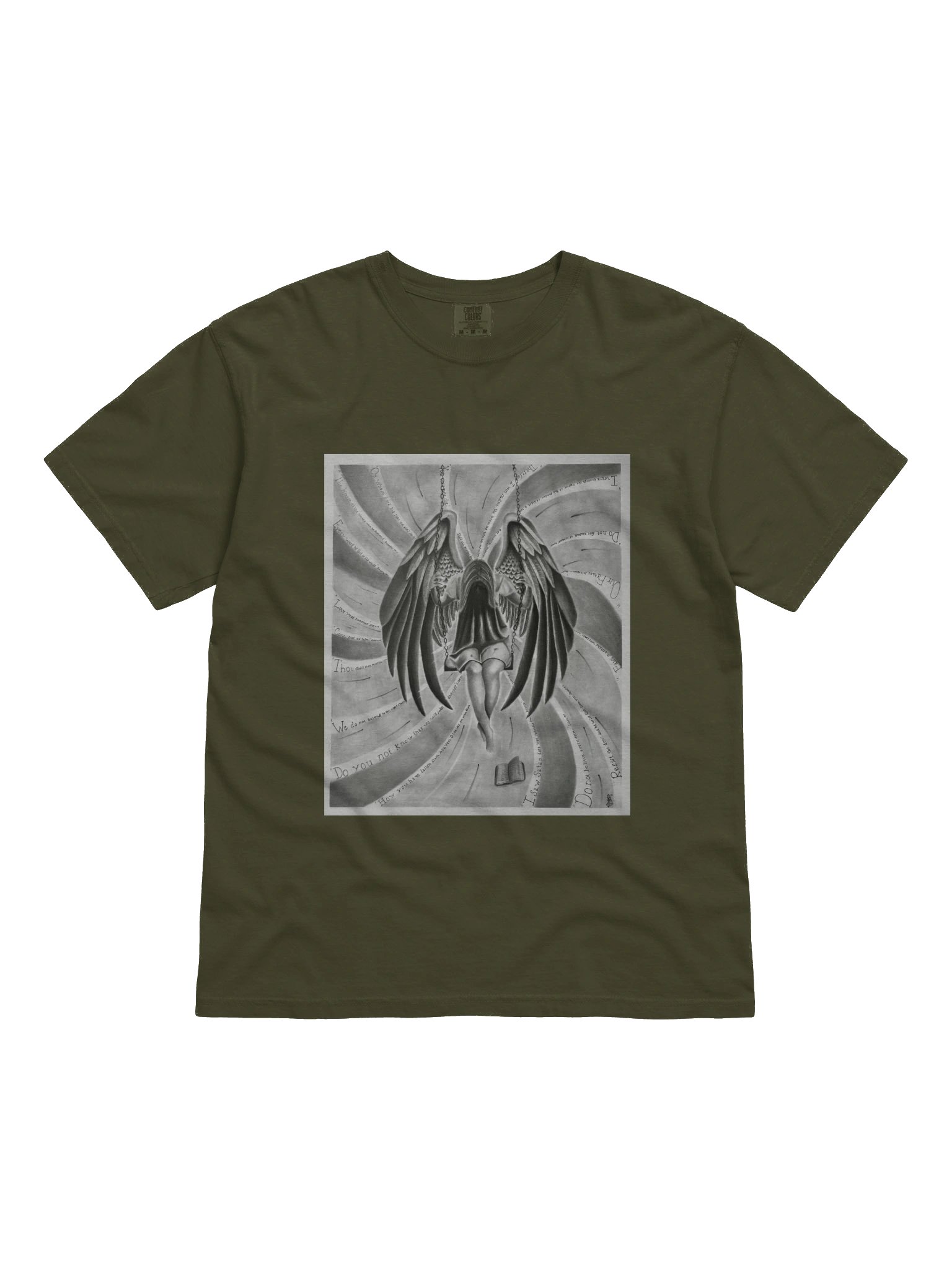 Mr. Asparagus Fallen Angel Artistic OG Logo Comfort T-Shirt product image (1)
