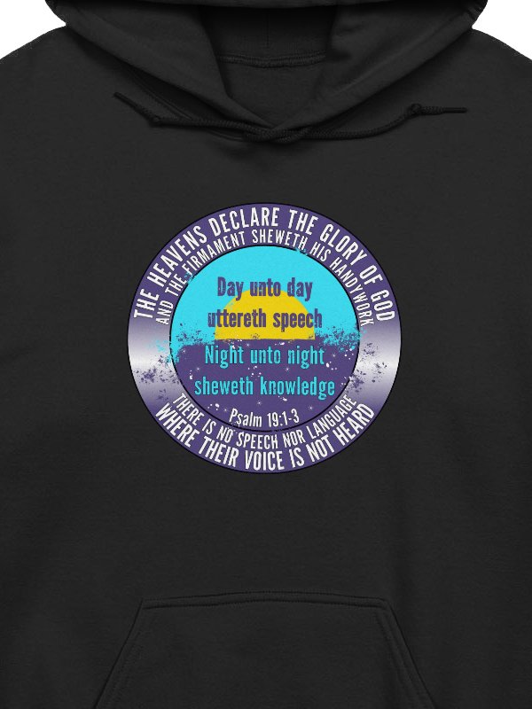 The Heavens Declare The Glory Of God Hoodie product image (2)