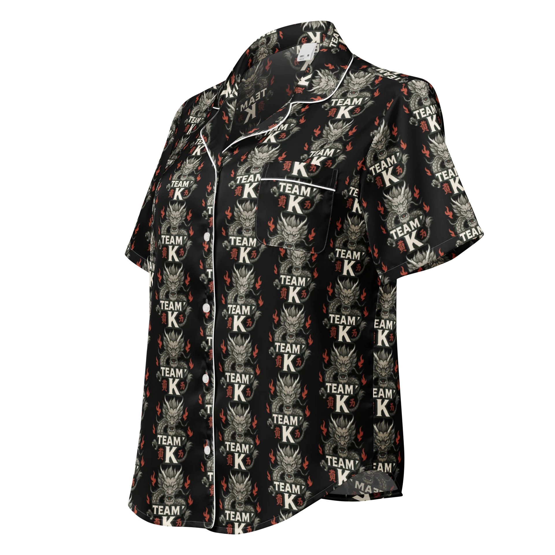 Team K China Women's Short Sleeve Pajama Top product image (1)