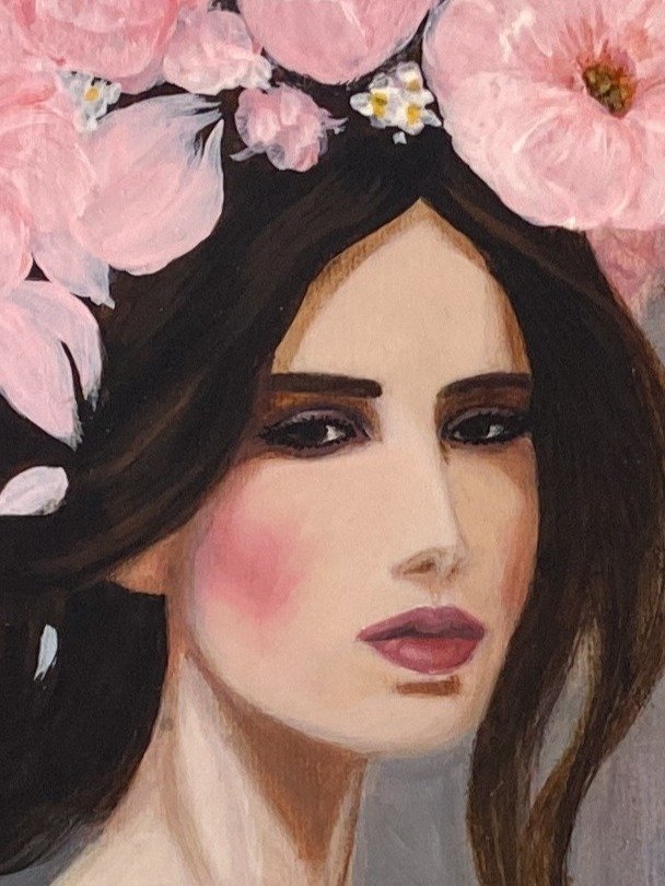 Blushing Beauty Among Blossoms product image (2)