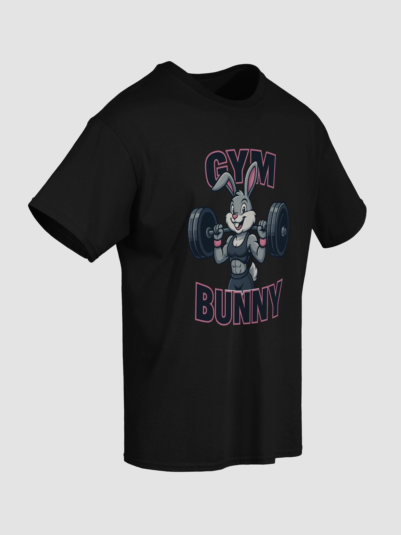 Muscle Bunny Gym T-Shirt product image (32)