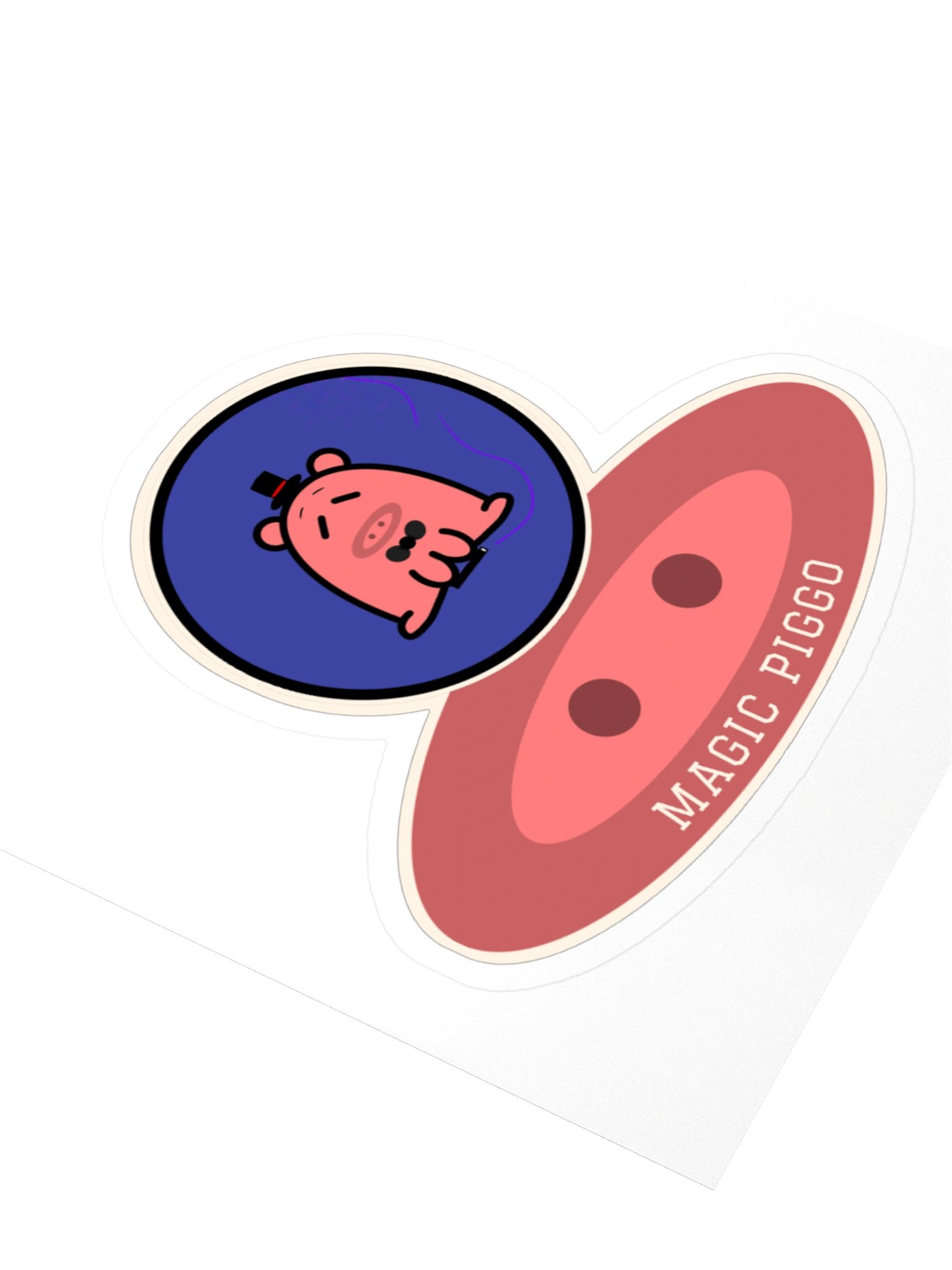 Magic Piggo Snout Sticker product image (8)