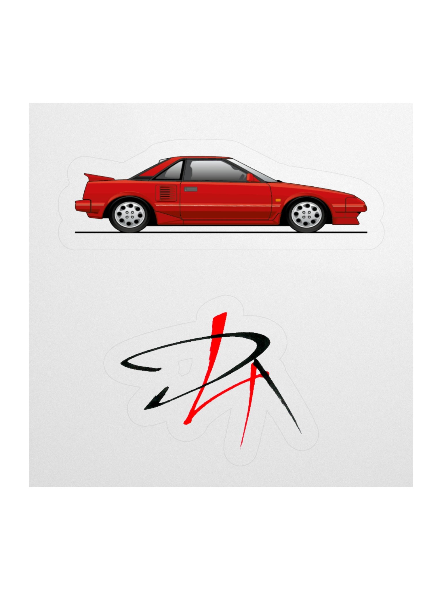 MR2 mk1 and D4A Stickers product image (1)