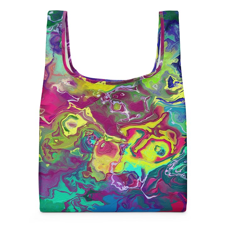 Swirling Dreams Reusable Shopping Bag product image (1)