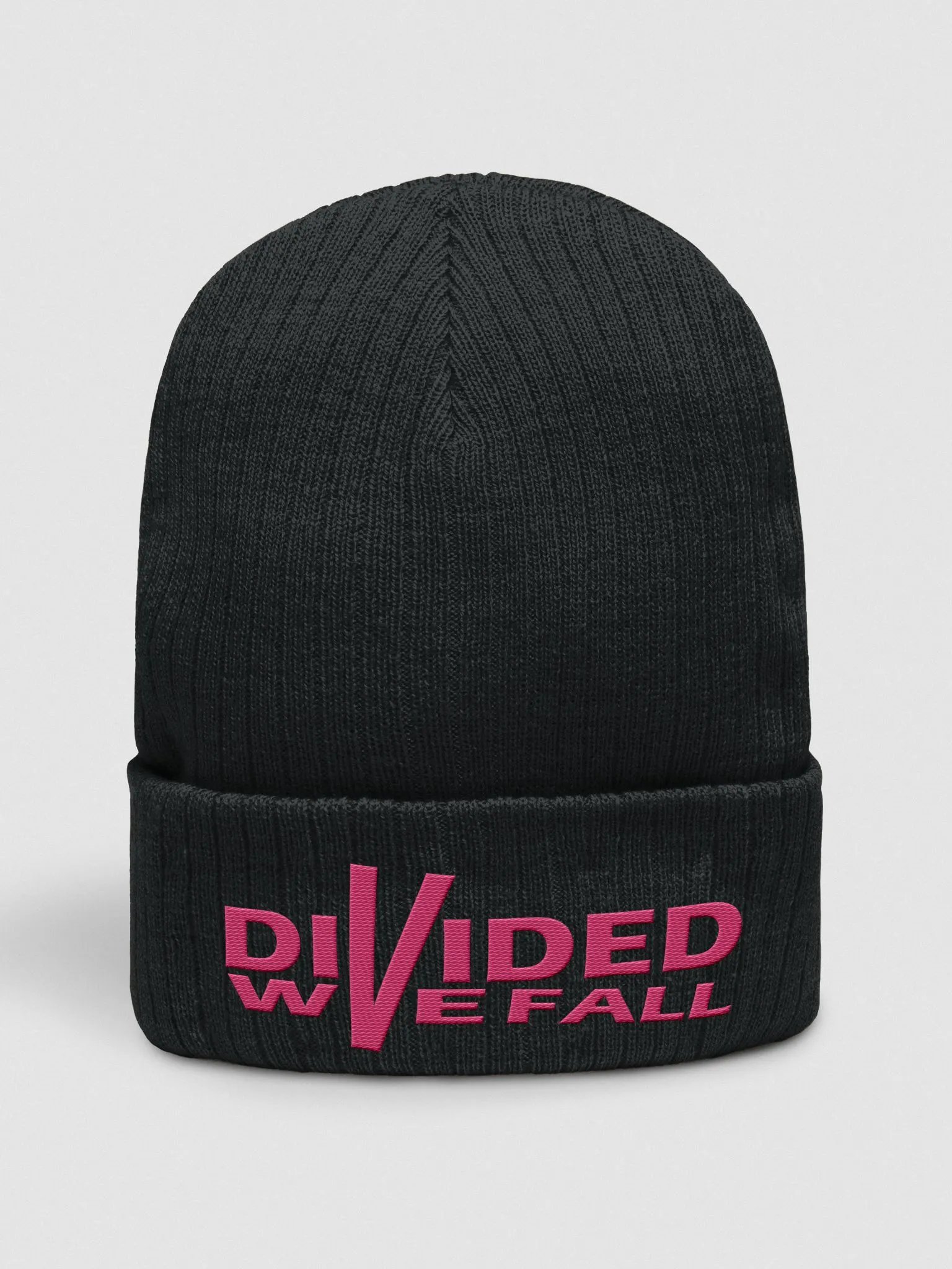 Divided We Fall - Pink - Atlantis Ribbed Knit Beanie product image (1)
