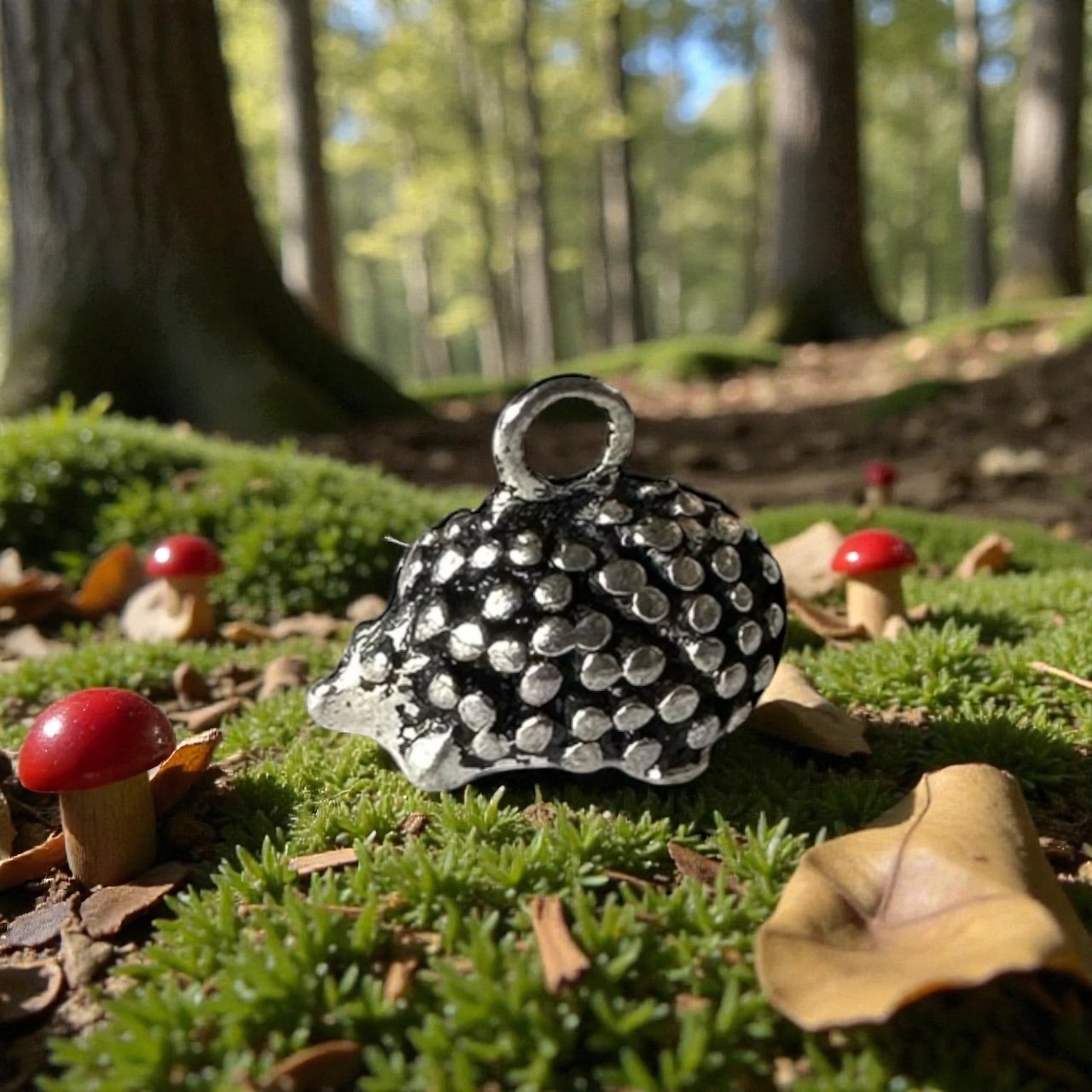 Hedgehog Silver Whinny Winners Braid and Bridle Charms for Horses | Little Shop of Ponies product image (1)