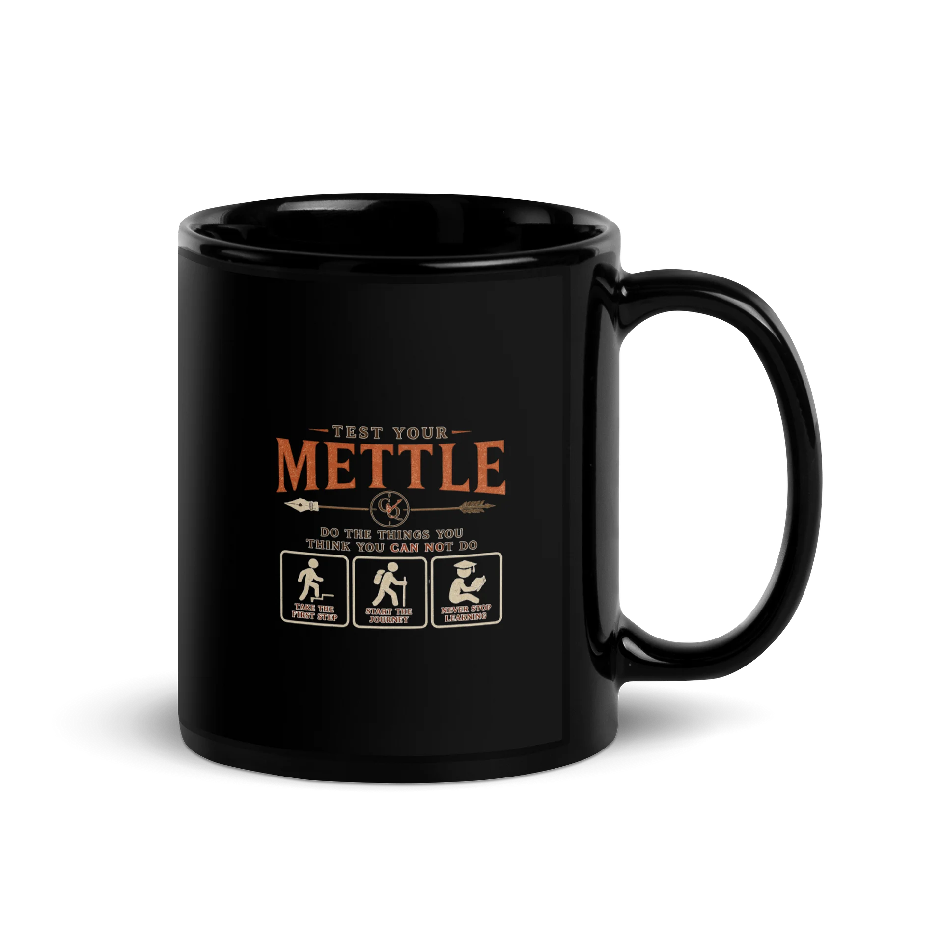 Test Your Mettle Motivational Mug product image (3)