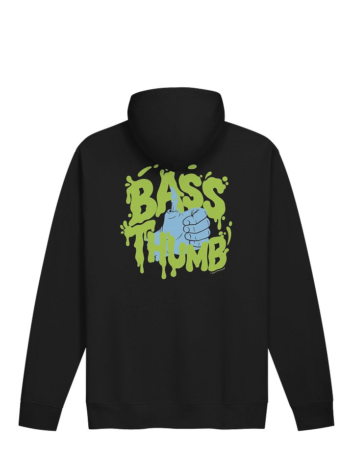 Blue Thumbs-Up Bass Thumb Hoodie product image (4)