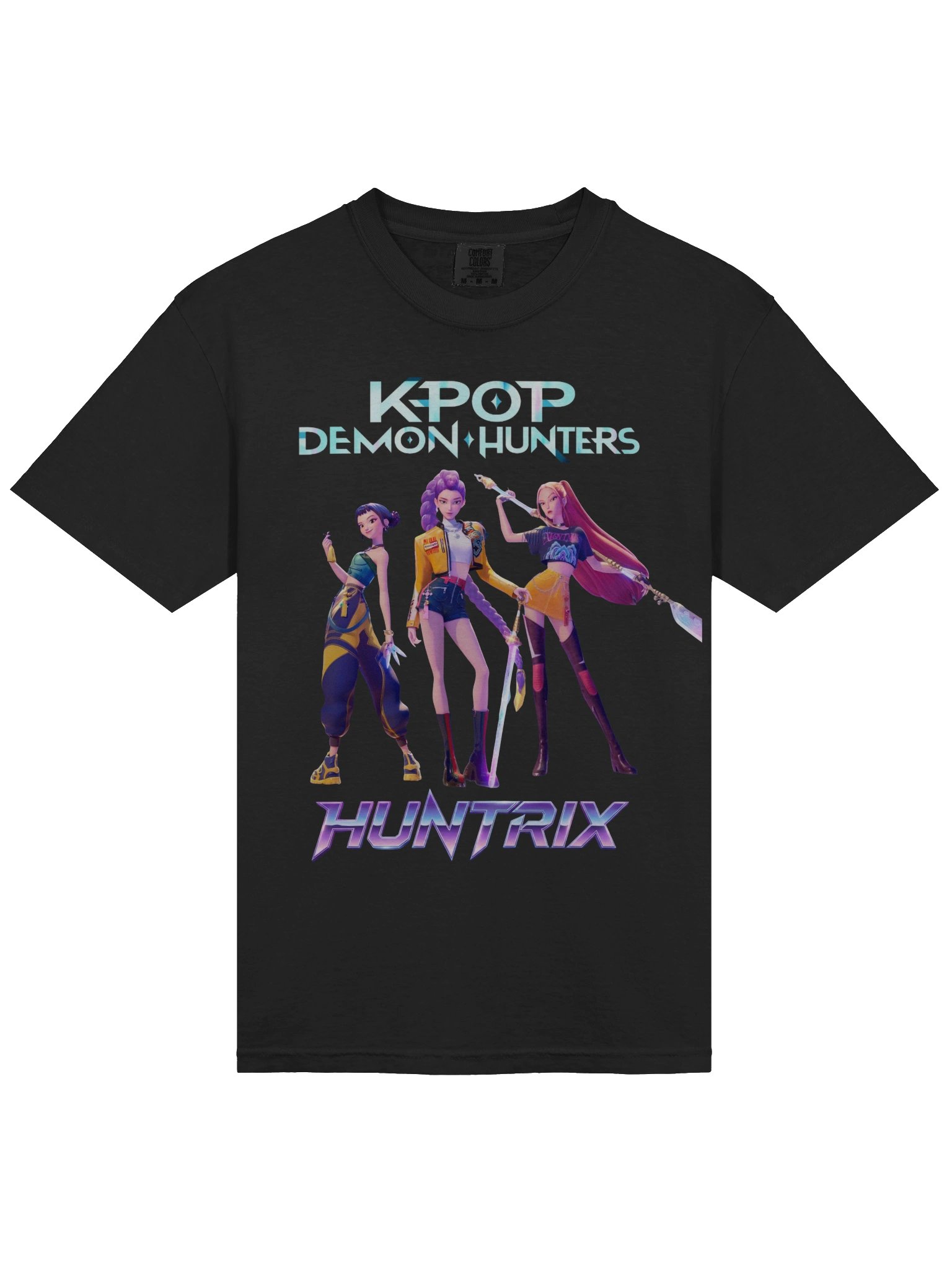HUNTRIX Demon Hunters K-Pop MALE T-Shirt product image (3)