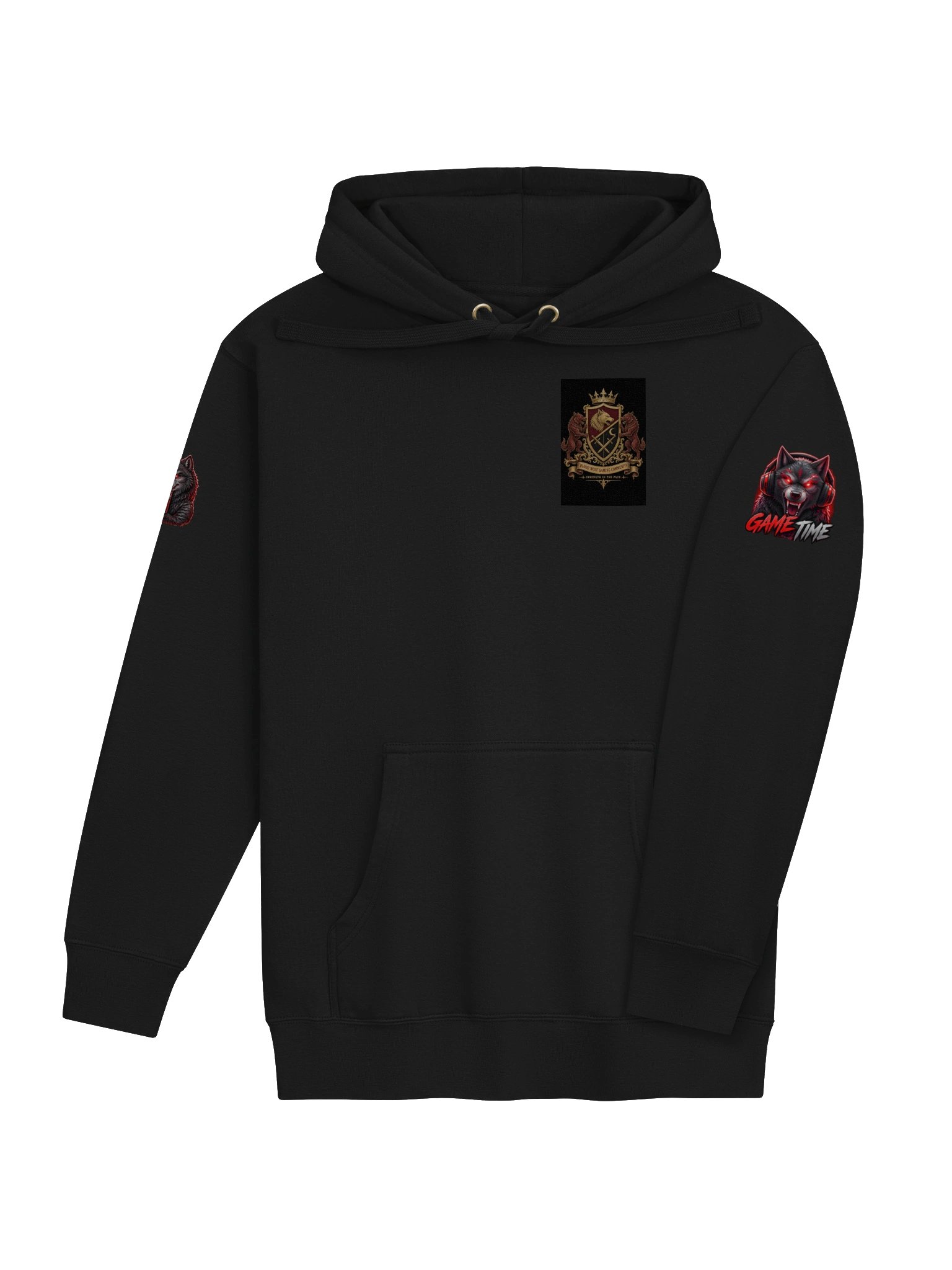 Blood Wolf Gaming Crest Hoodie product image (44)