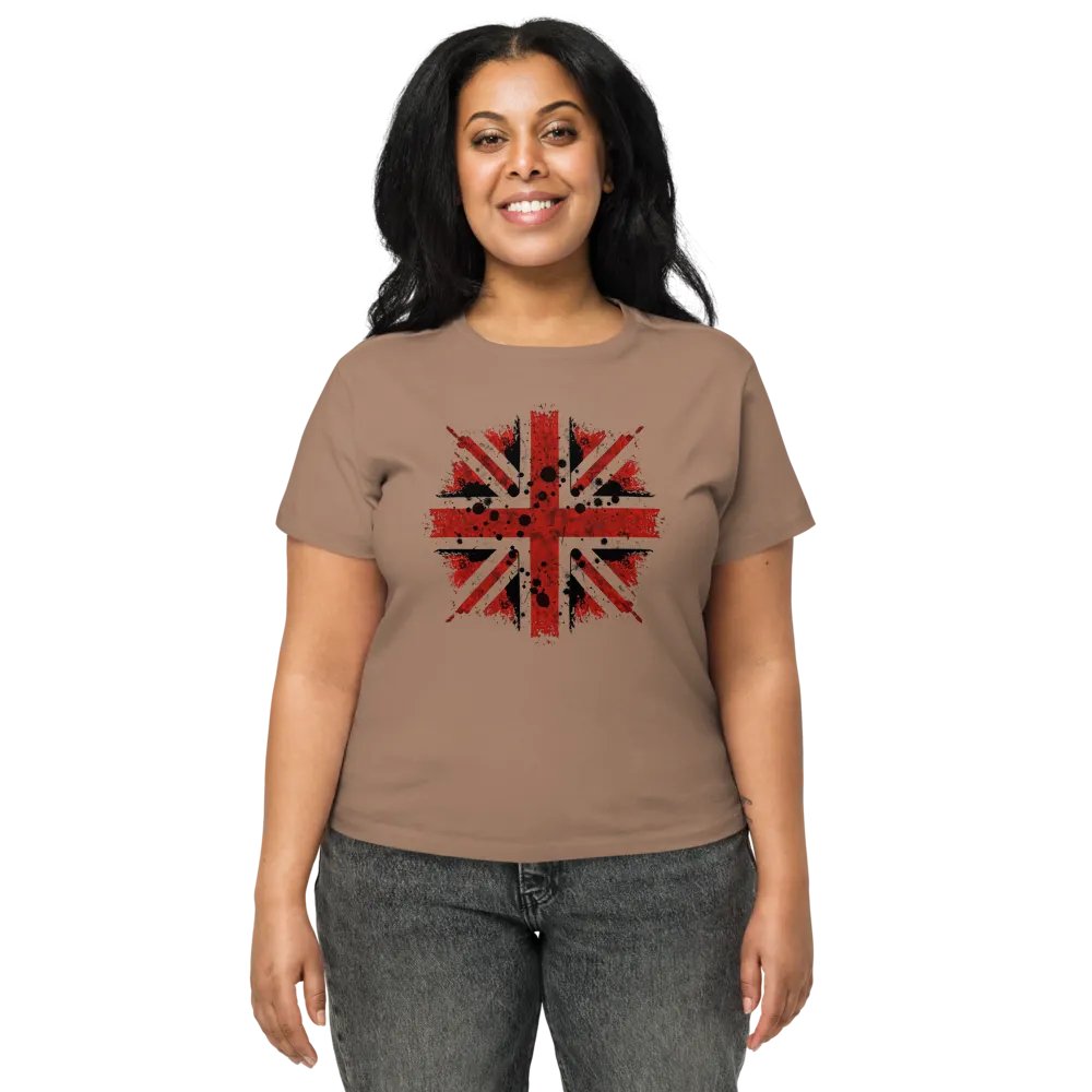 Womens Punk Union Jack Short Tee product image (4)